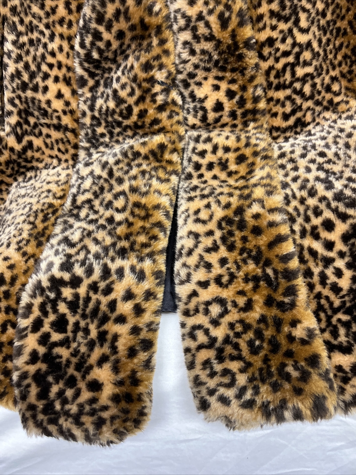 Vintage 70s 80s Monterey Fashions Leopard Coat Women’s Sz Large *See Description