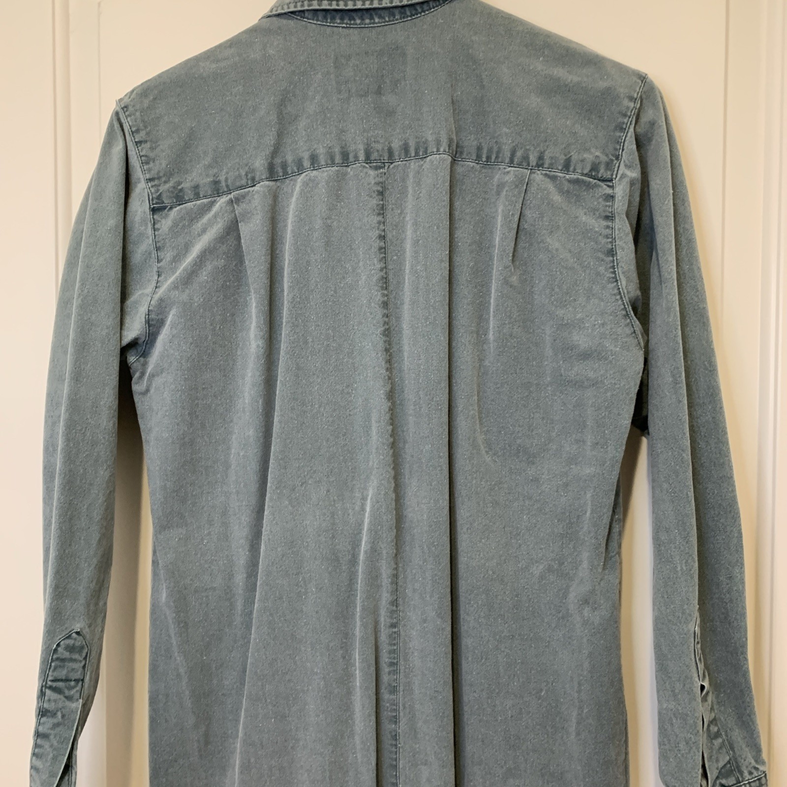 Vintage Banana Republic Cotton Utility Jumpsuit Sage Green Mill Valley Womens M