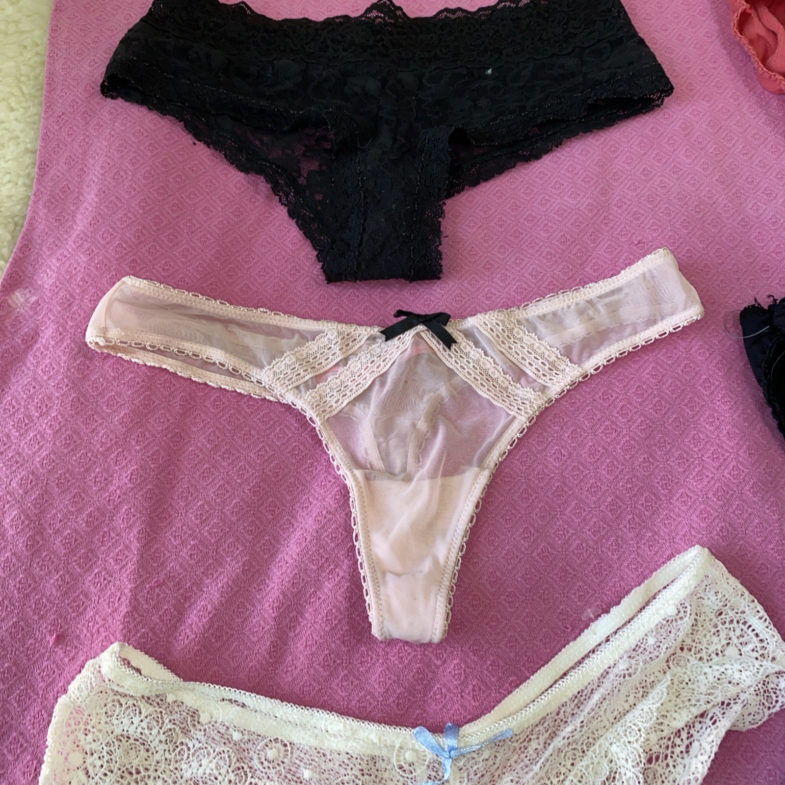 Vintage lote 8 mix Panties #312