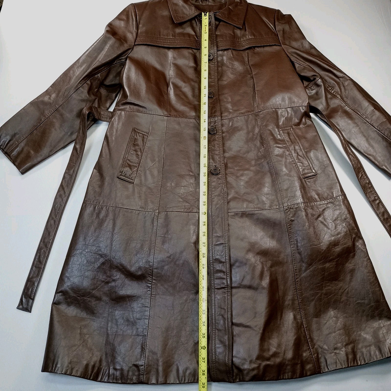 Montgomery Ward The Tannery VTG Women’s 100% Genuine Leather Jacket Size 18 1/2