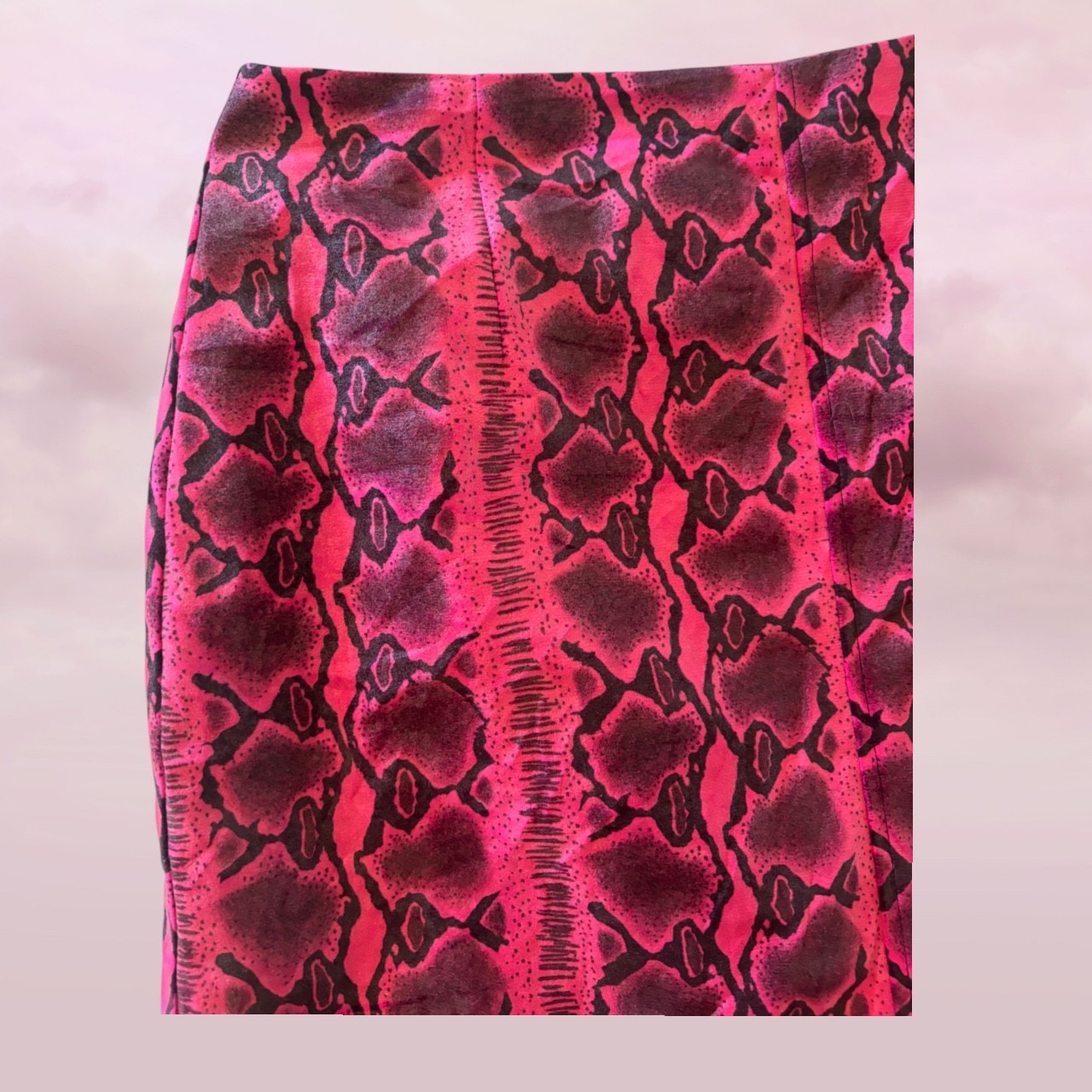 Vintage TABLE EIGHT Australia Pink Snake Print Jacket & Skirt Set – AU 12/14