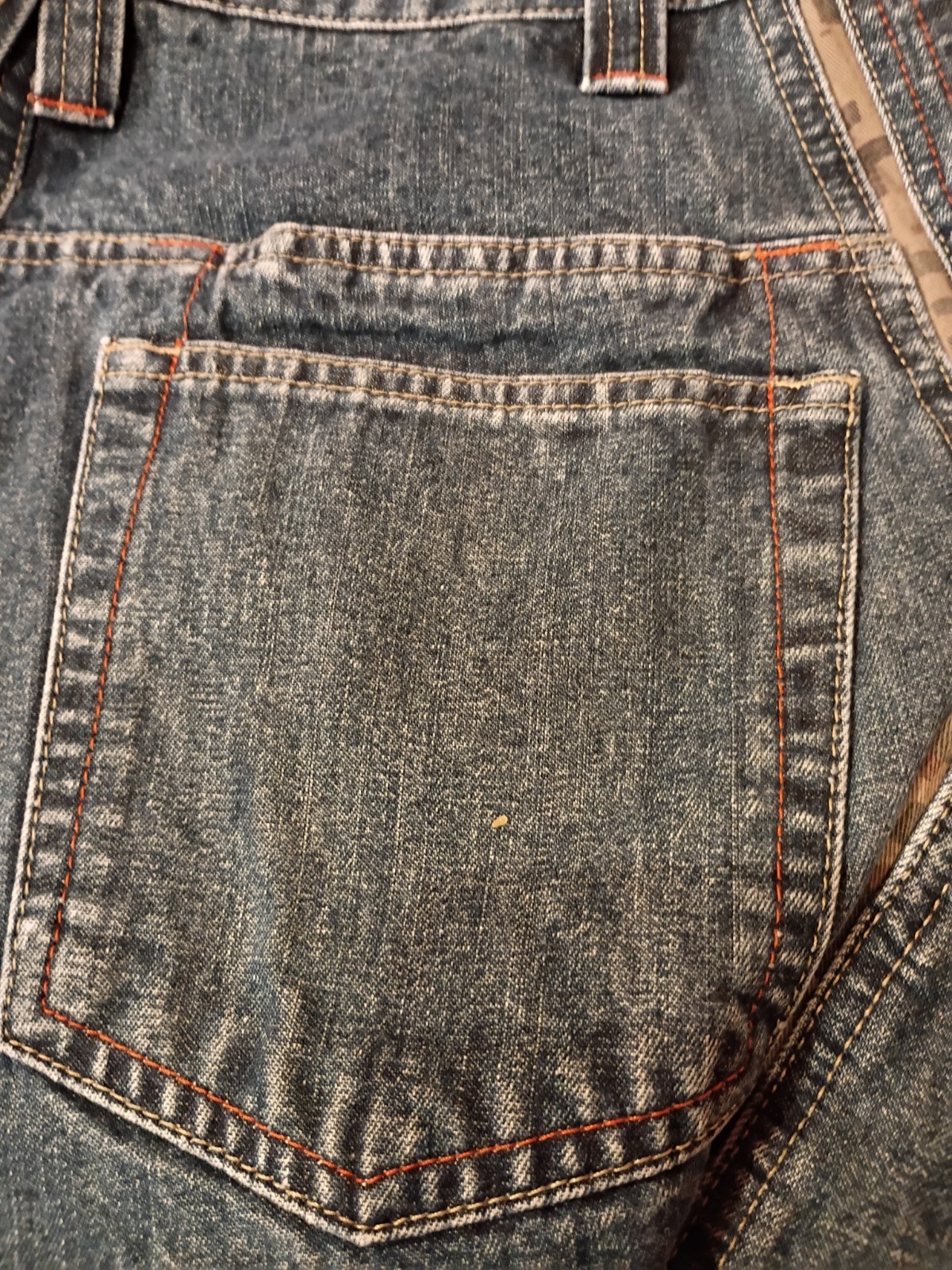 Vtg WRG JEANS CO. ATG Streetware SHORTS 16 Reg. 28″ Waist Unisex Y2K Denim/Camo