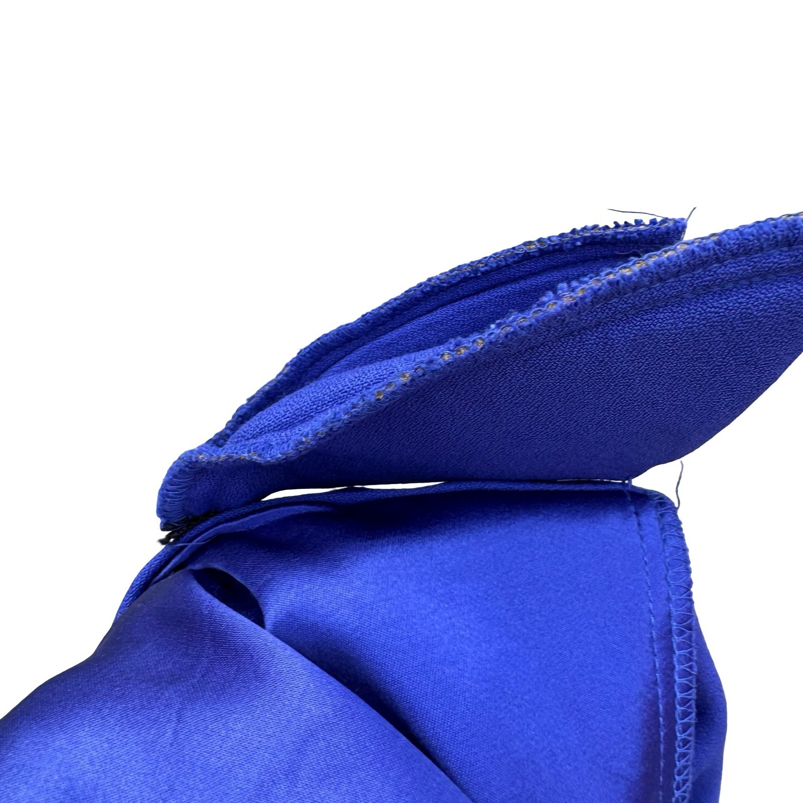 SL Fashions Vintage Royal Blue Dress and Blazer Set Size 10 Soutache Beaded USA