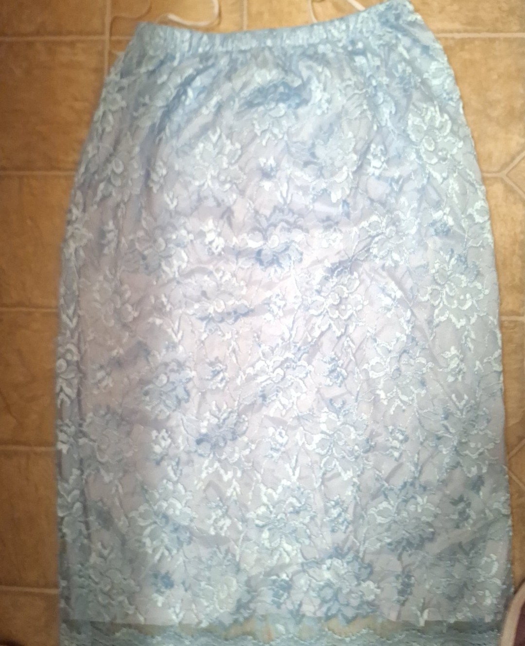 Jody Scott York Blue Brocade Two Piece Suit Mother Of The Bride Or Groom Sz 8 P