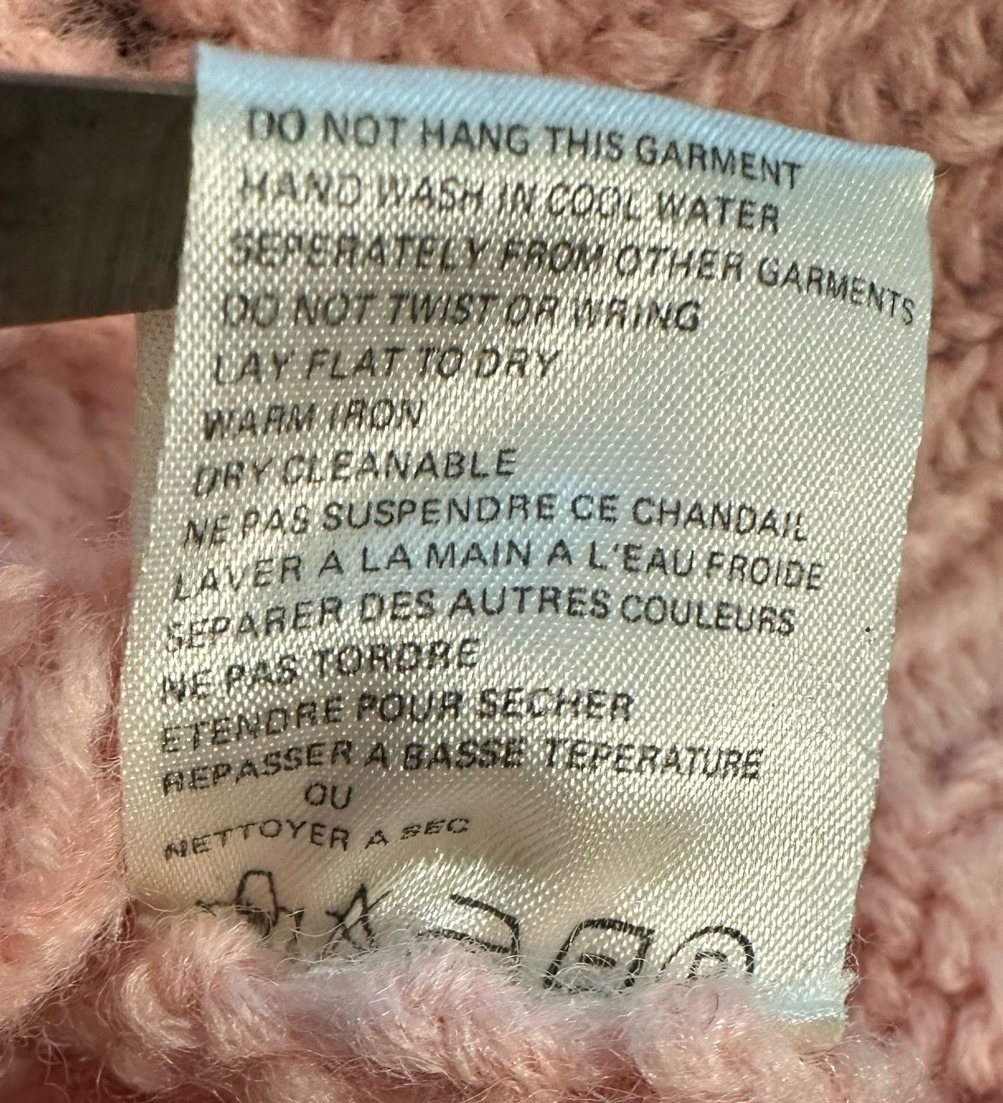 Esprit 90s Y2K Pink Sweater Chunky Knit 100% Wool Vest Made In Hong Kong Medium