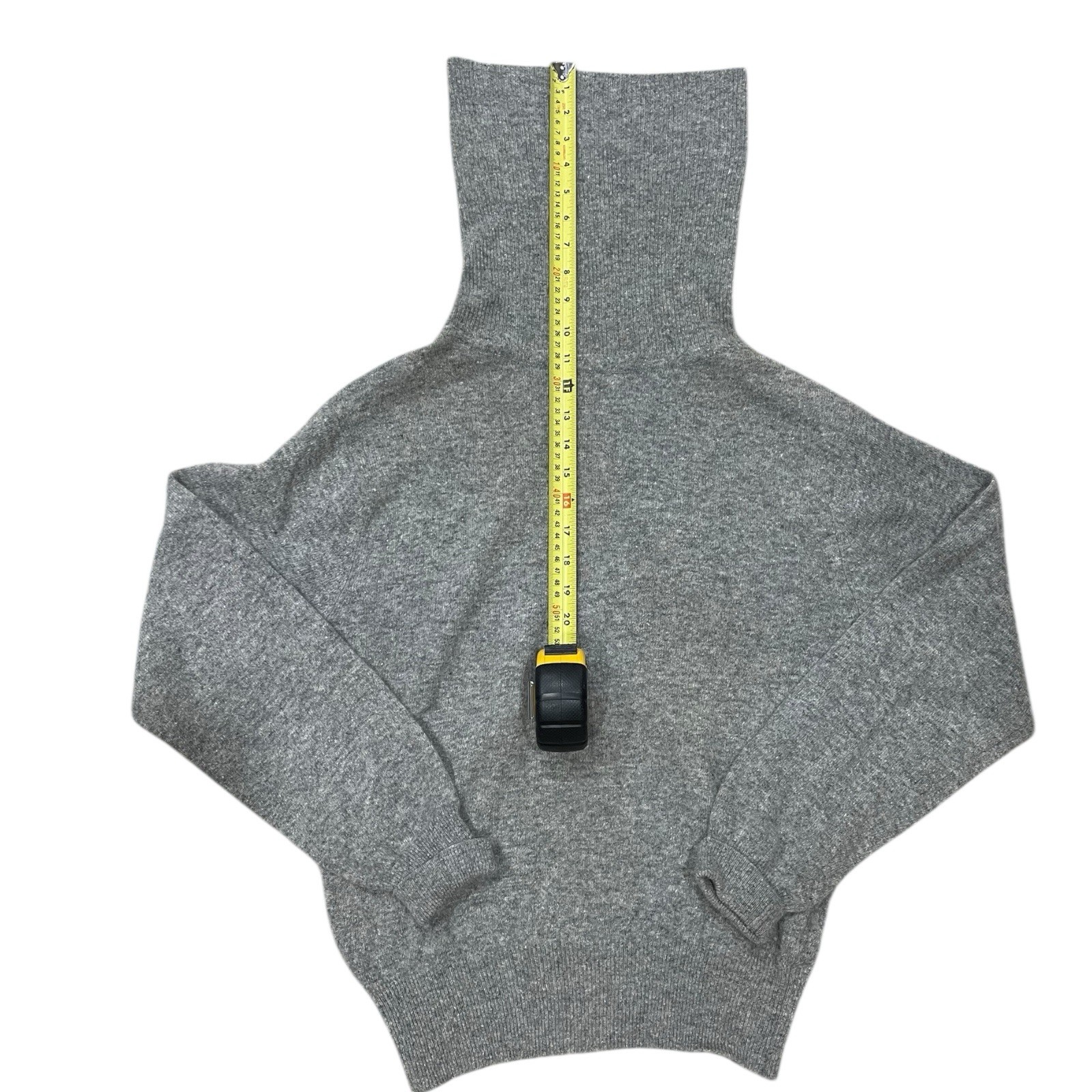 Vintage John Meyer Women’s M Lambswool Angora Wool Sweater Turtleneck Cowl 80s