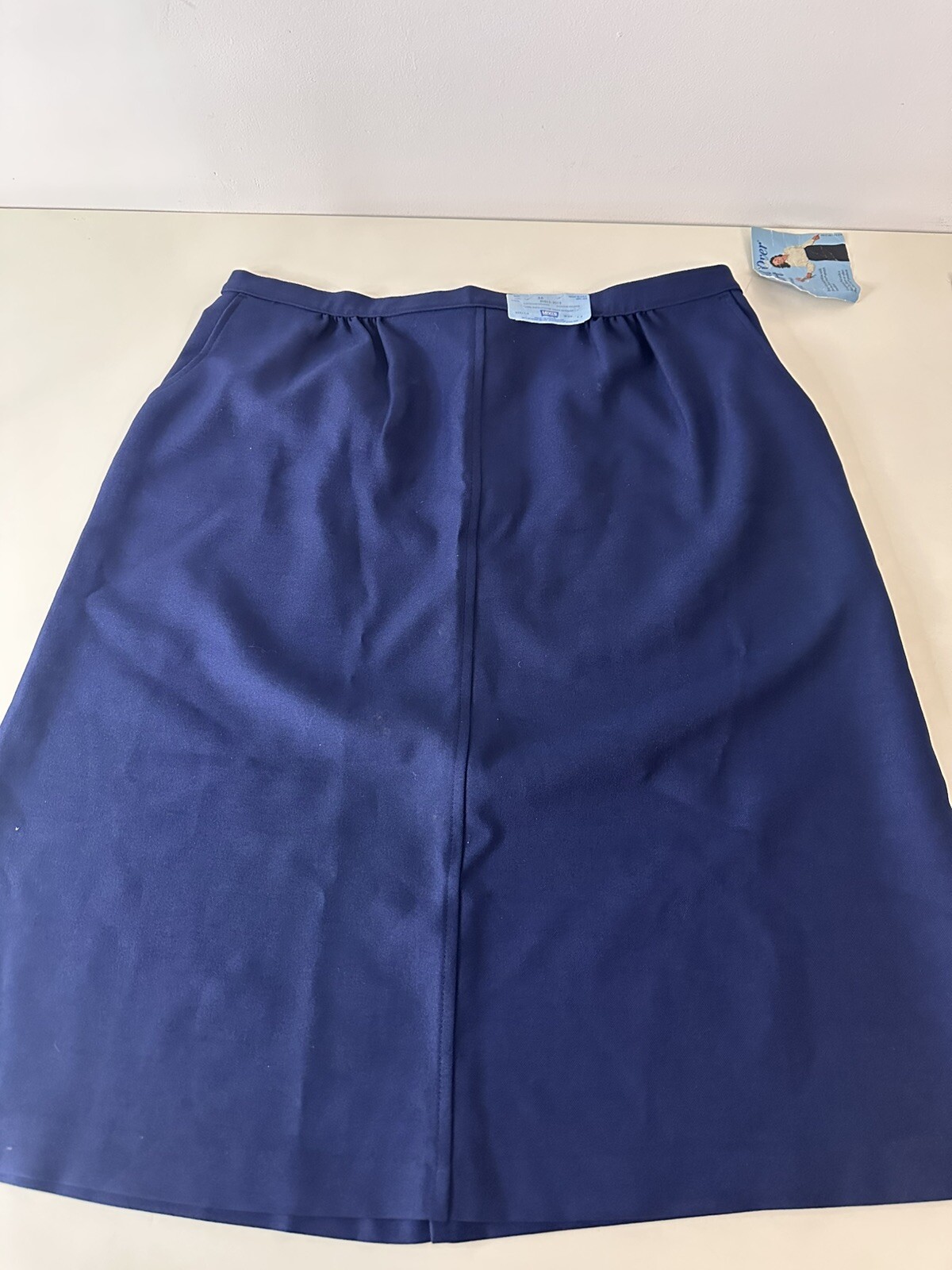 Vintage Levis Bend Over Blue Skirt Size 38 WPL 423 Made In USA