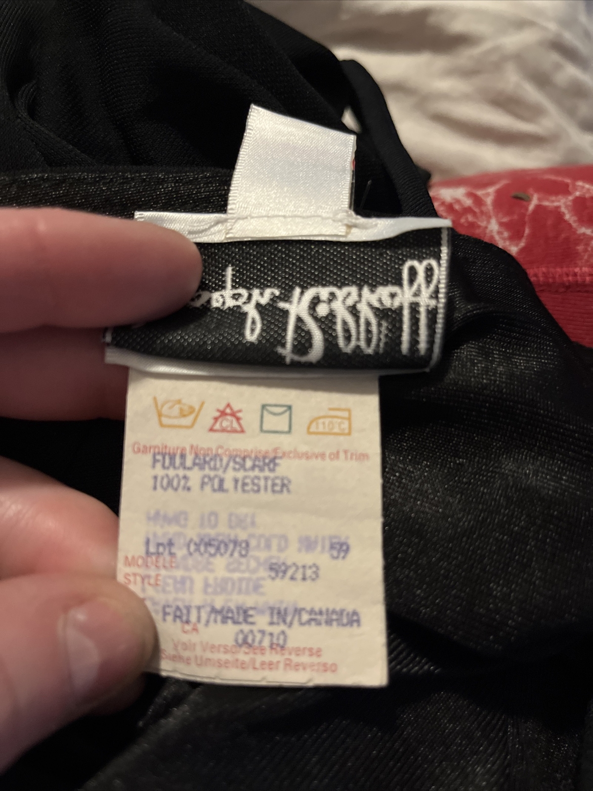 Vintage Joseph Ribkoff Black Spaghetti Strap Stretchy Dress Size 12