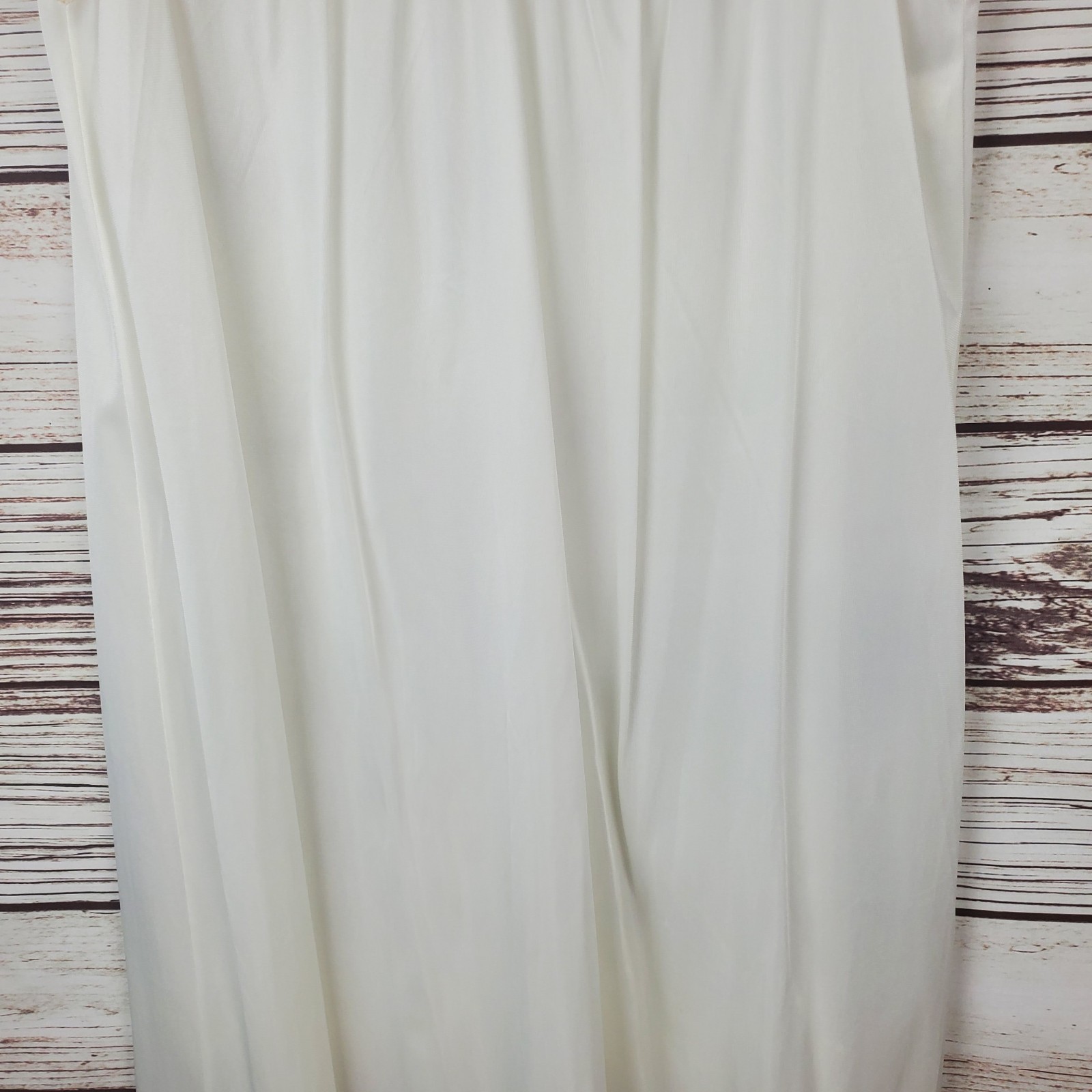 Jcpenny Womens Medium Vintage Nylon Semi Sheer Nightgown Gown