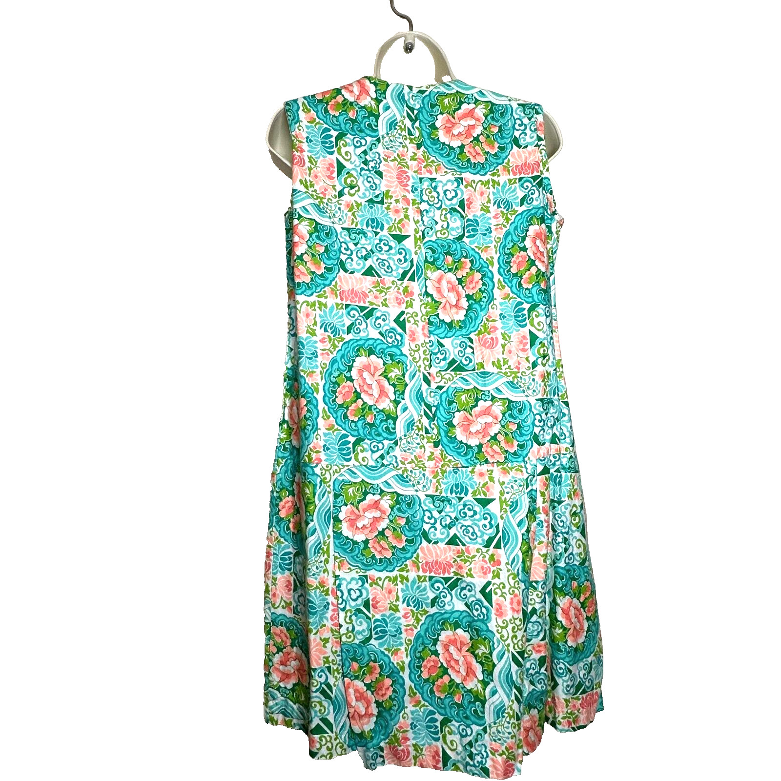 Vintage A Dixie Lou Frock Mod Floral Rockabilly Romper Playsuit Women’s 14 Pinup