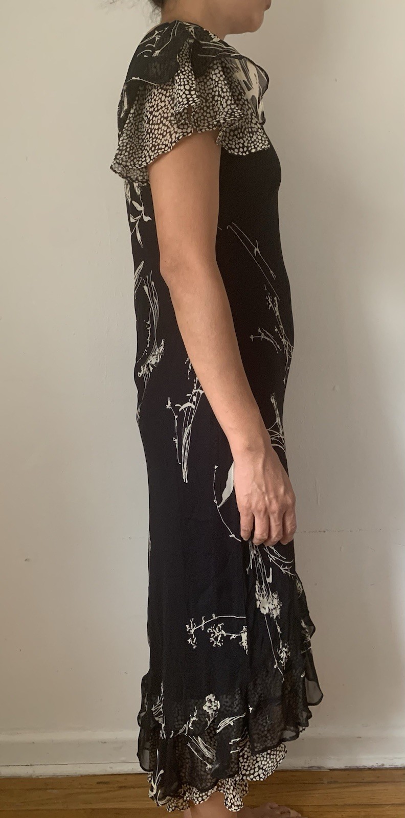Vintage Phool Ruffle Dress