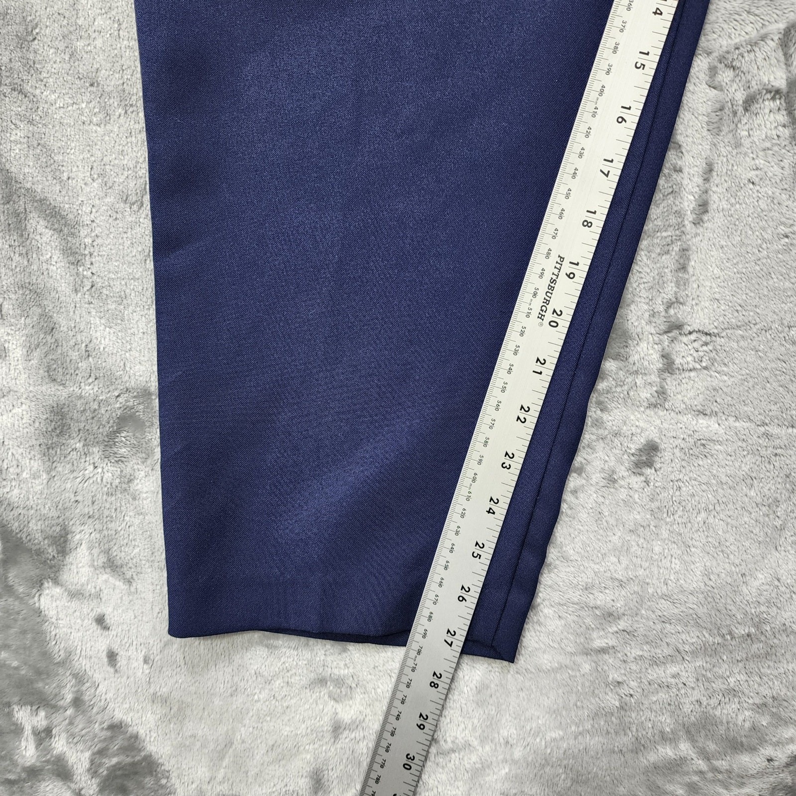 Vintage Studio Works Pants Womens 22WP Blue High Rise Tapered Office Preppy
