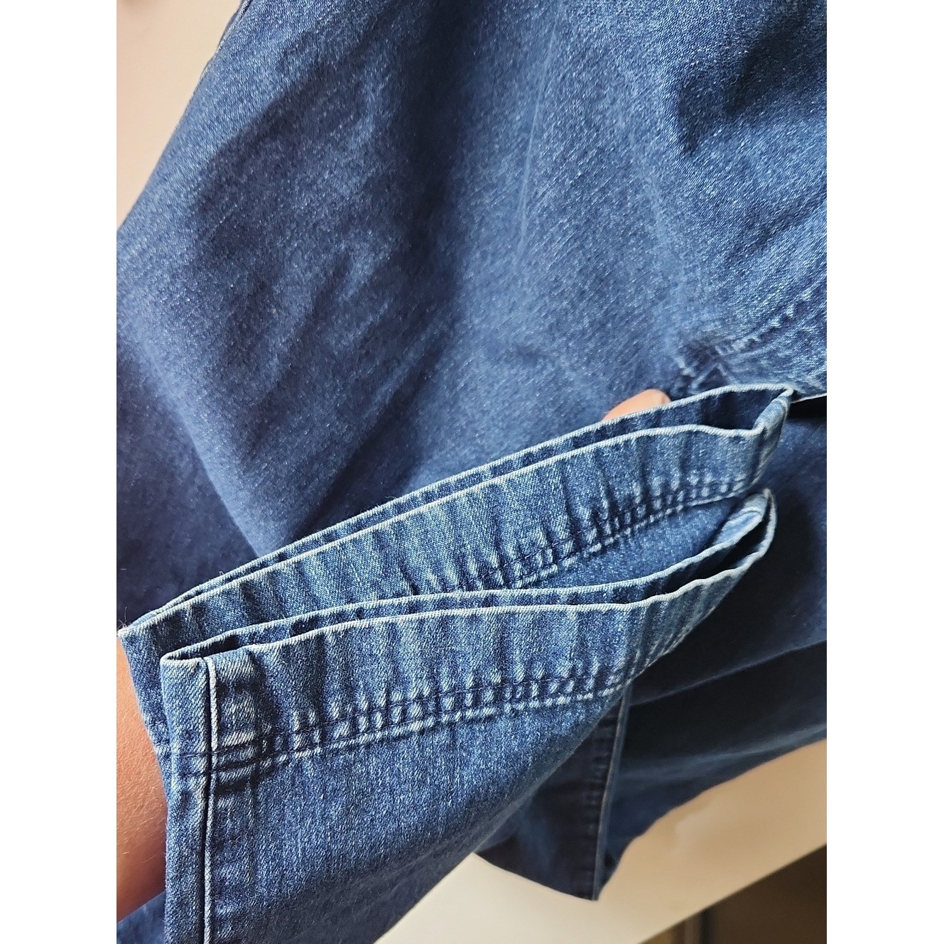 LRL Gold Crest Ralph Lauren Jeans sz 12 Denim Wide Leg Mom 90s Y2K