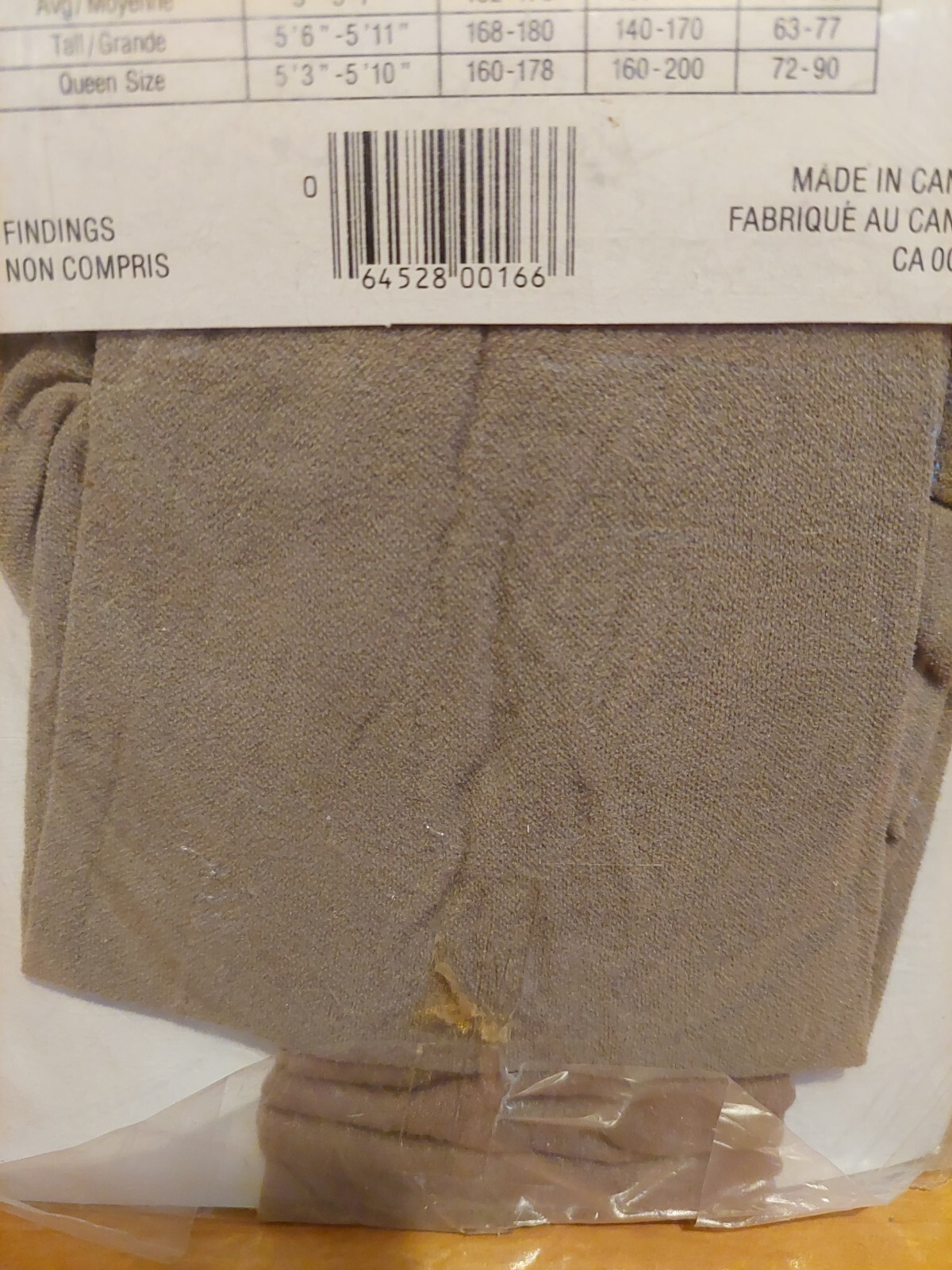 Pantyhose Rialto Motif Desing Color Cappuccino Size Average BMIX20