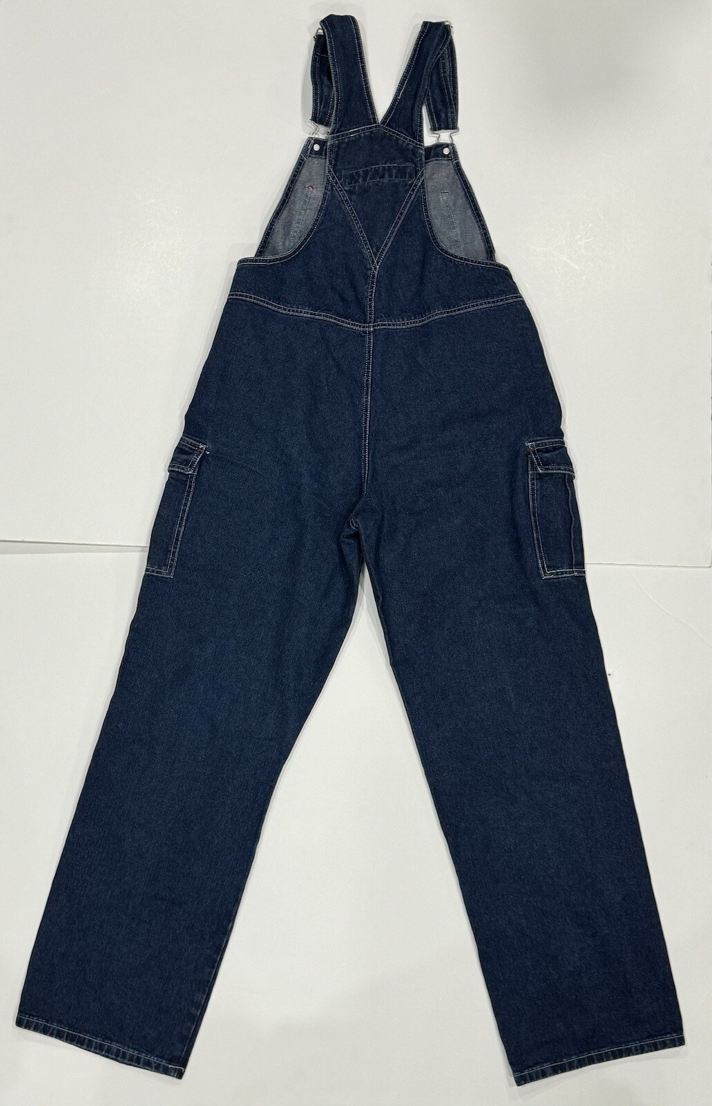 Vintage Crest Jeans Brand Women’s Overalls 1990s Farm Denim Size Large L