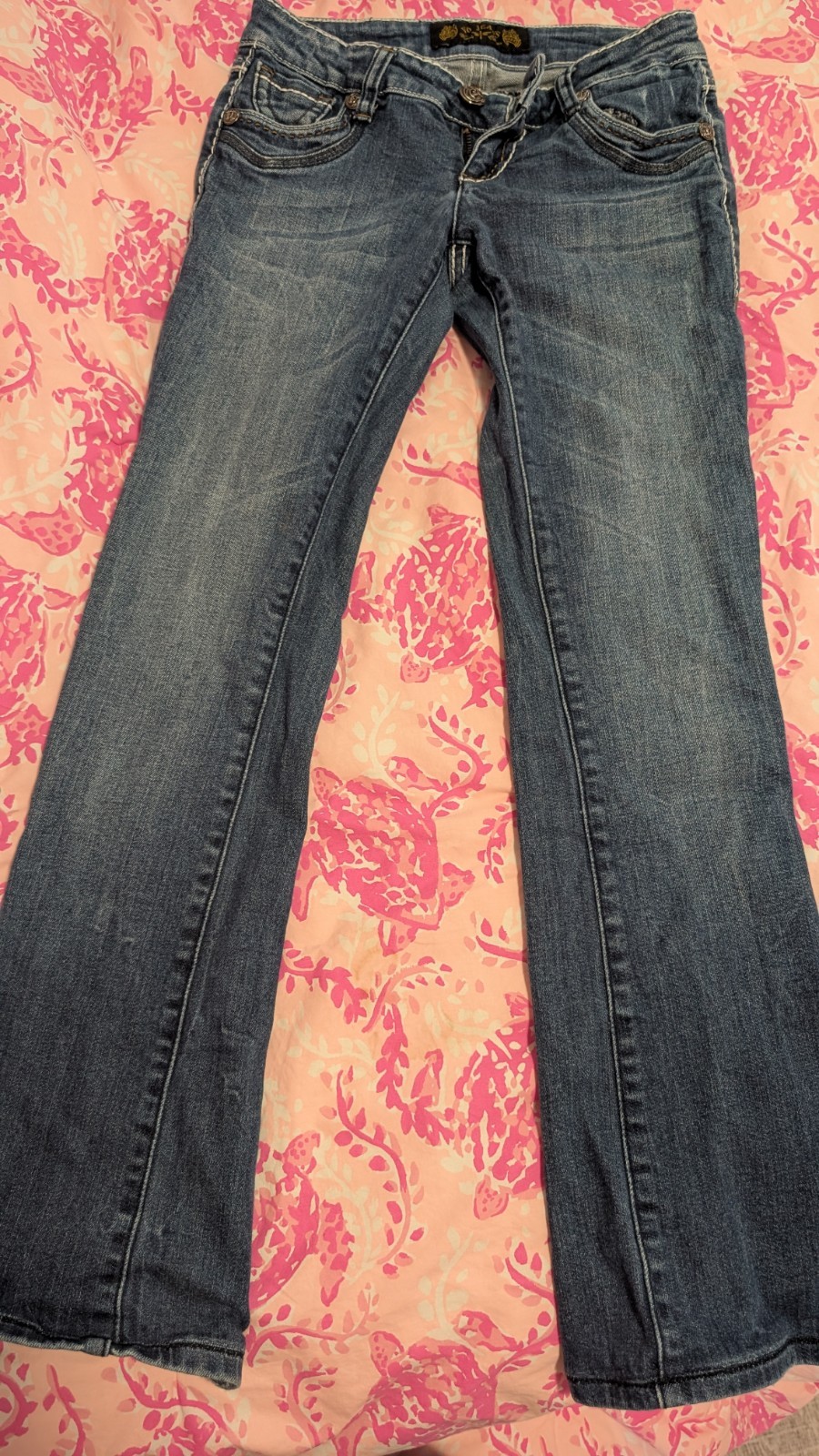 Vigoss Women’s Heritage Fit Dark Blue Boot Cut Jeans
