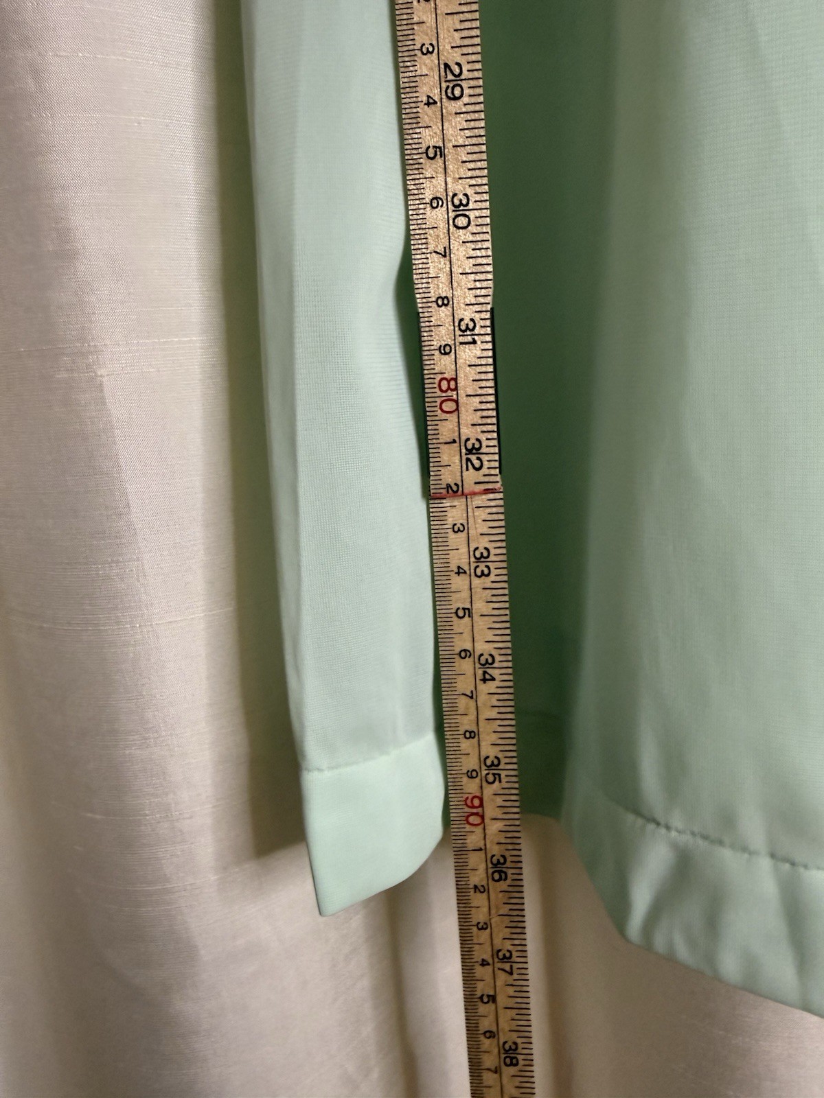 Vintage 70s Gilead Mint Green Lace Nightgown NOS Deadstock Original Tags.