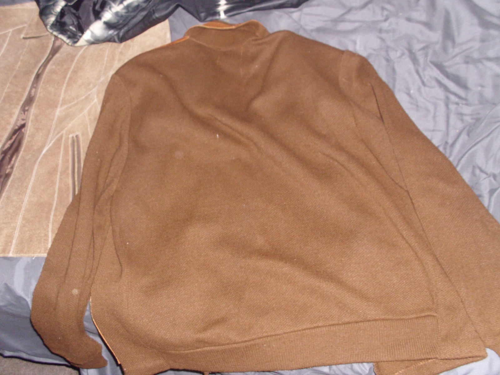 Lot of 3 Vintage Mont.Ward Orlon Acrylic Swet.Rock & Republic, i e Leather Coats