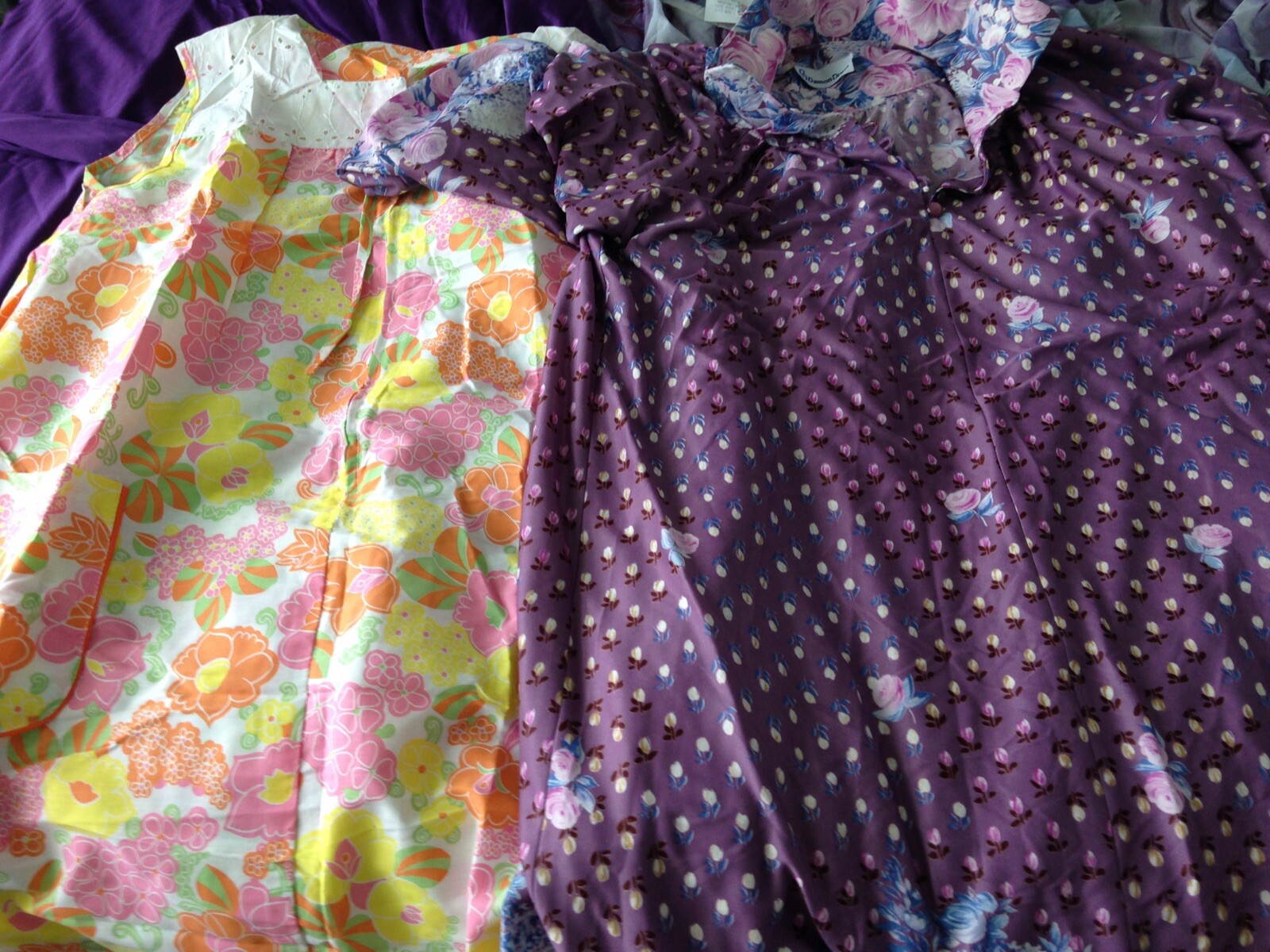 Lot of 5 -VINTAGE- NEW plus size Dresses size 22.2 TO 24.5 PLUS – RETAIL $540