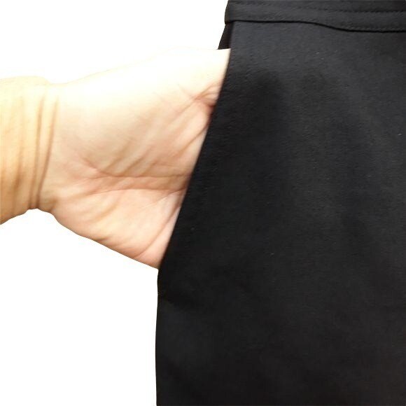Vintage Worth Wool Cashmere Classic Knee Length Pencil Skirt Sz 4 Twee Career