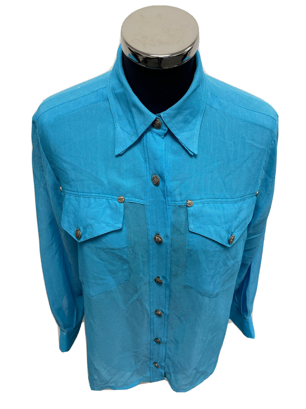 VERSACE JEANS COUTURE SHIRT WOMEN SHIRT WOMAN VINTAGE JHA222