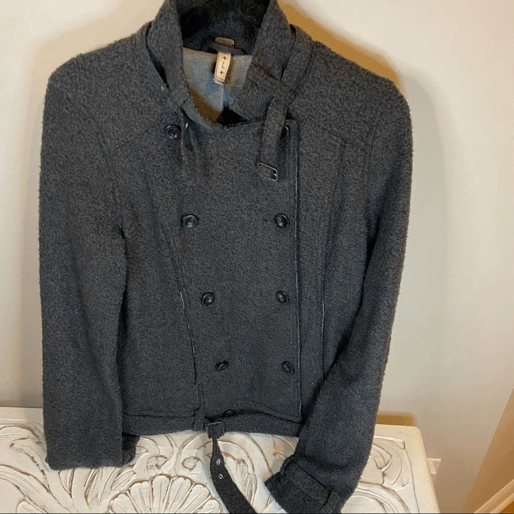 We The Free grey bomber jacket size large