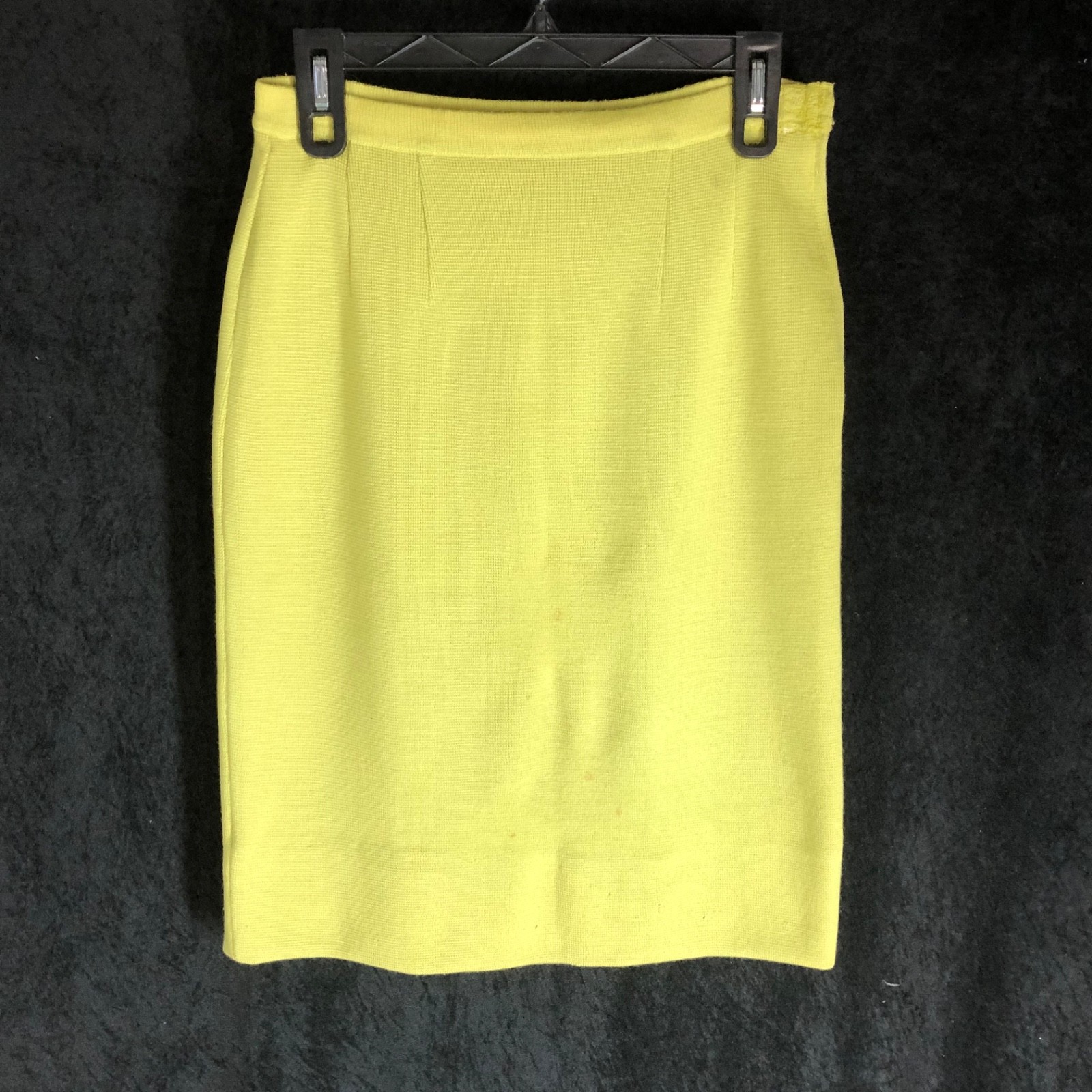 Vintage 1960s Liebes Wool Knit Sweater Skirt 3 pc Set sz 8 Beaded Hong Kong
