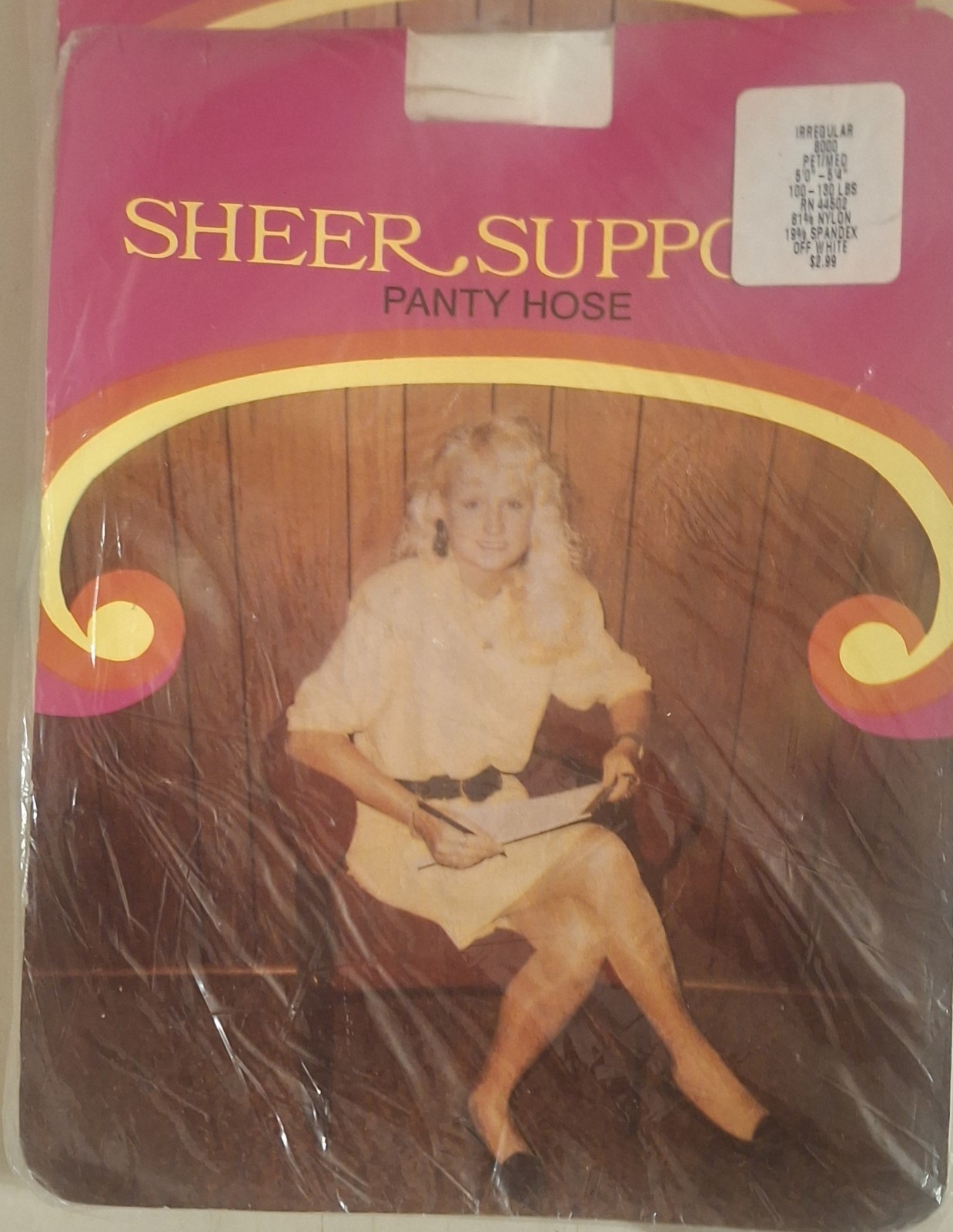 Vtg Sheer Support Panty Hose 1970s Pet/Med 5’0″-5’4″ 100-130lbs 3 Packs 2 Colors