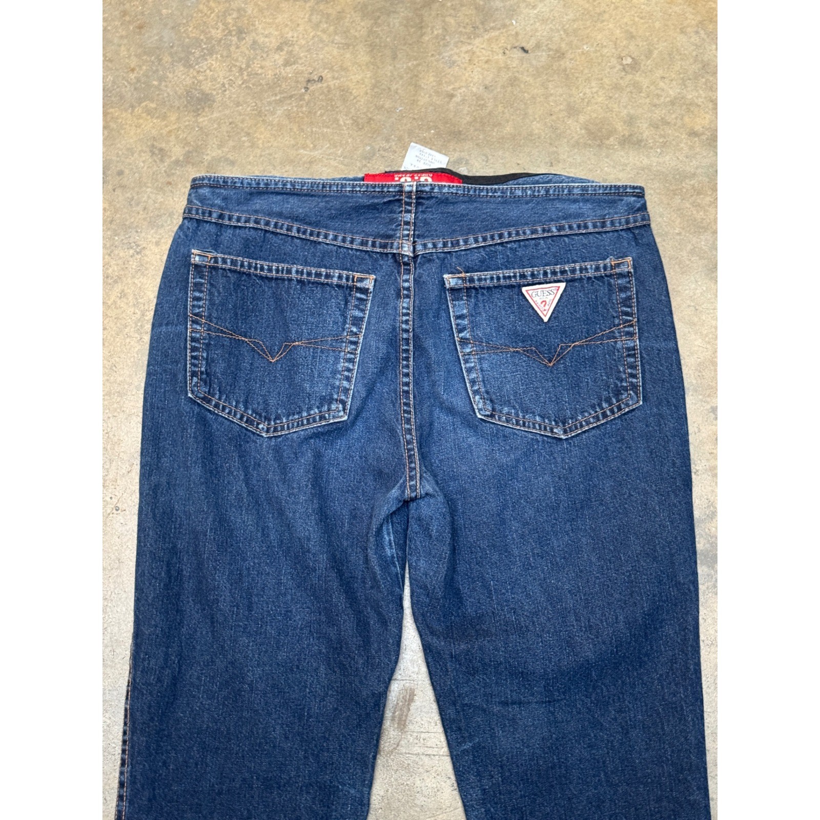 Guess USA American Tradition Womens Jeans Size 28 Dark Wash Made In USA
