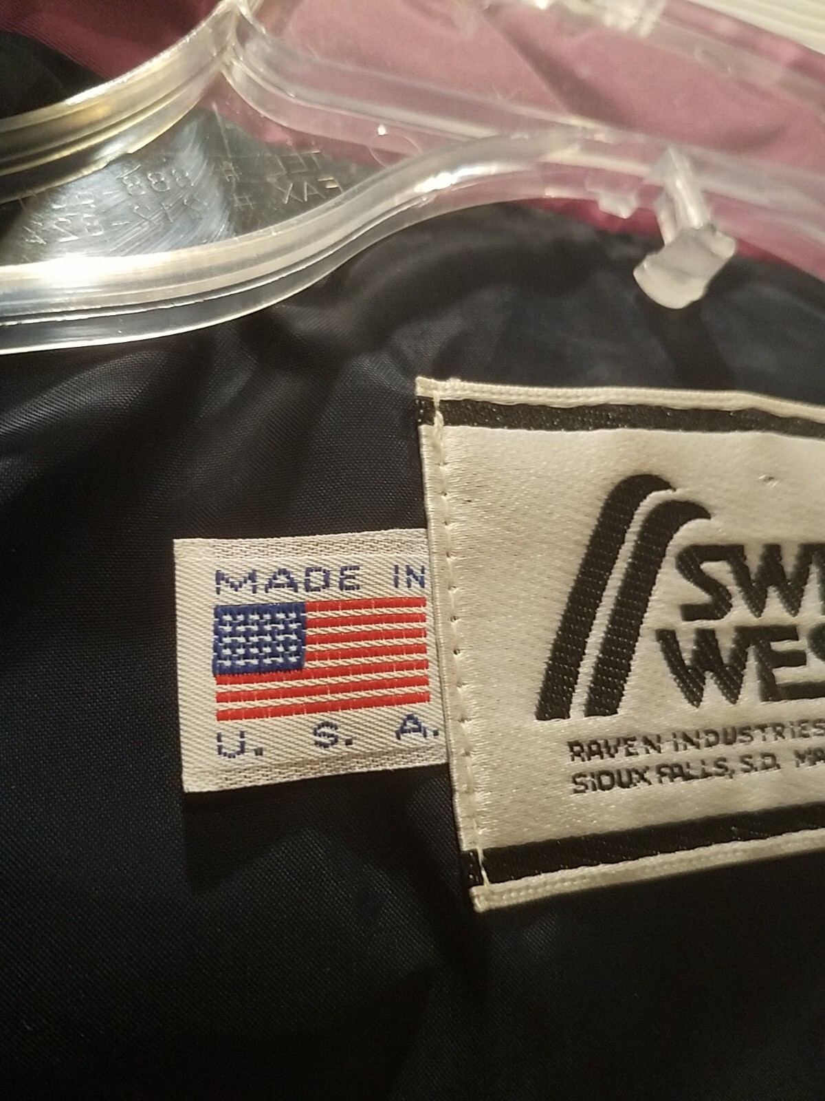 Vintage Swing West Jacket Ladies SMALL Magenta/Purple