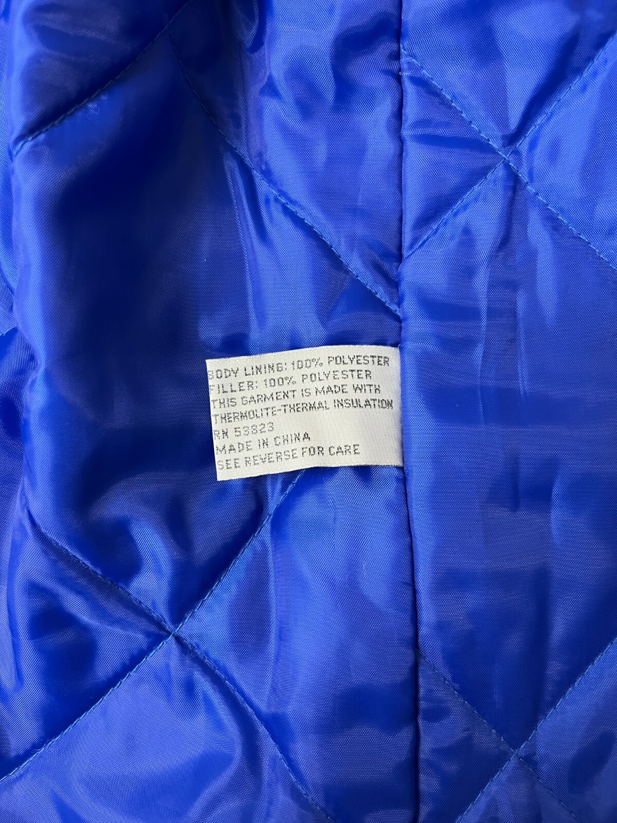 Vintage Raincoat 1980’s Blue Wmn sz 2X Zip Buttons Collar by Coat Collectables