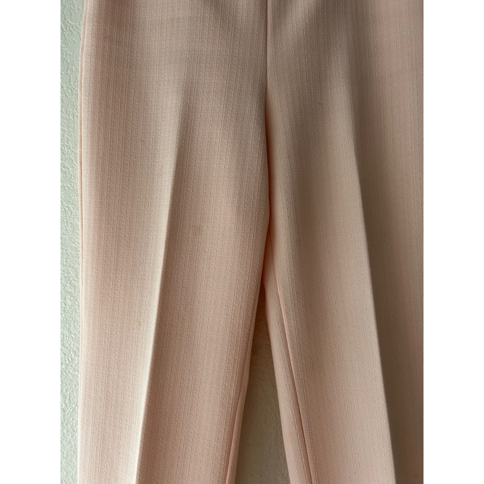 Vintage Cadisport Pink High Waisted Straight Leg Trousers Made in USA Size 10