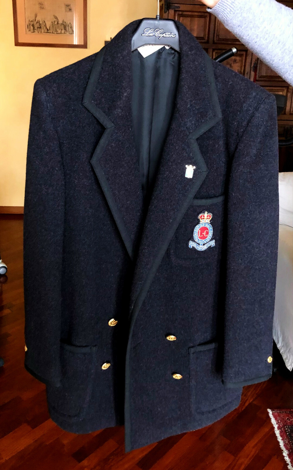 Les Copains Women’s Warm Wool 100% Wool Jacket – Vintage ’70s, Classic Style
