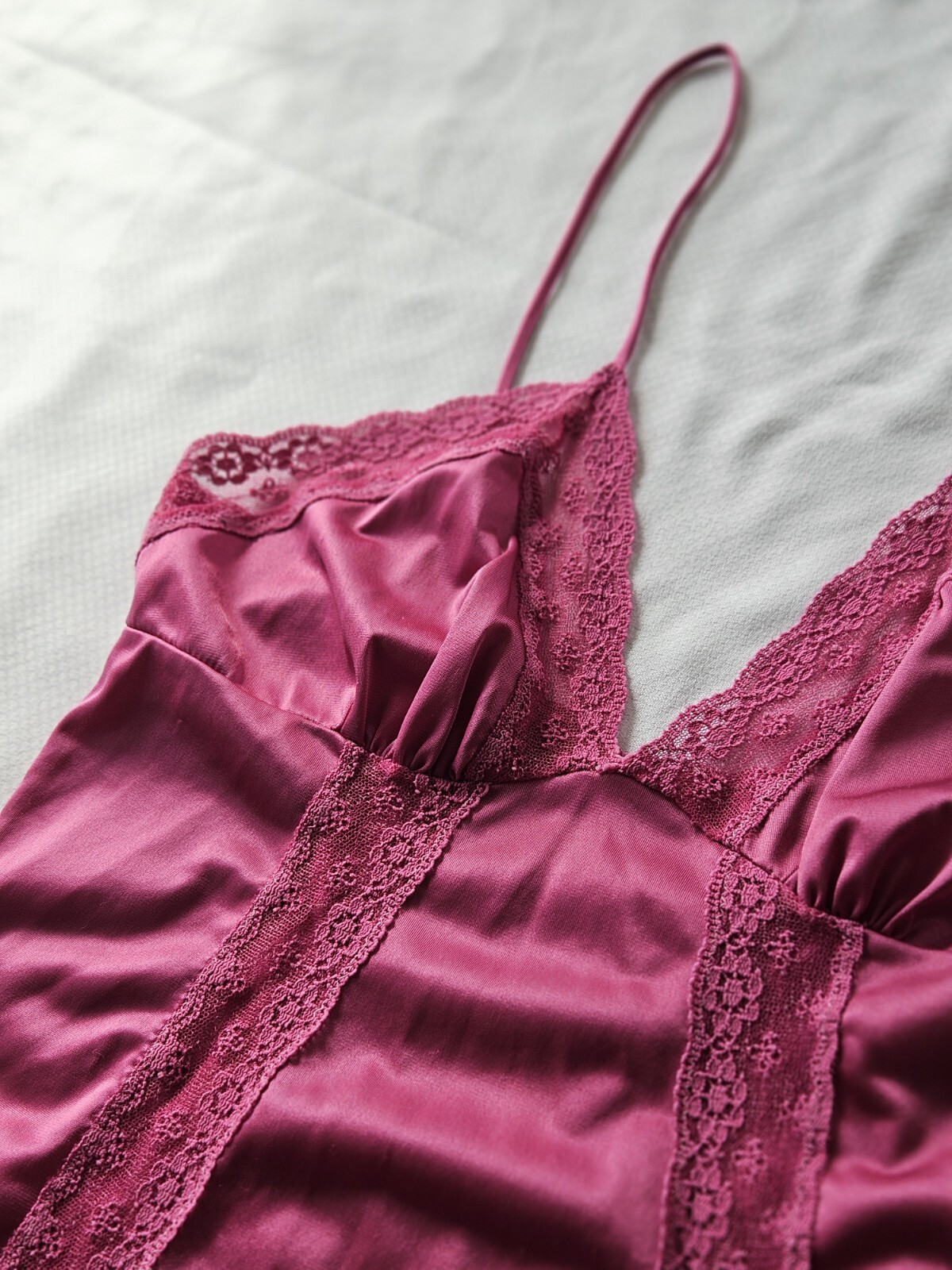 Vintage 1970’s Handmade Pink Teddy Bodysuit