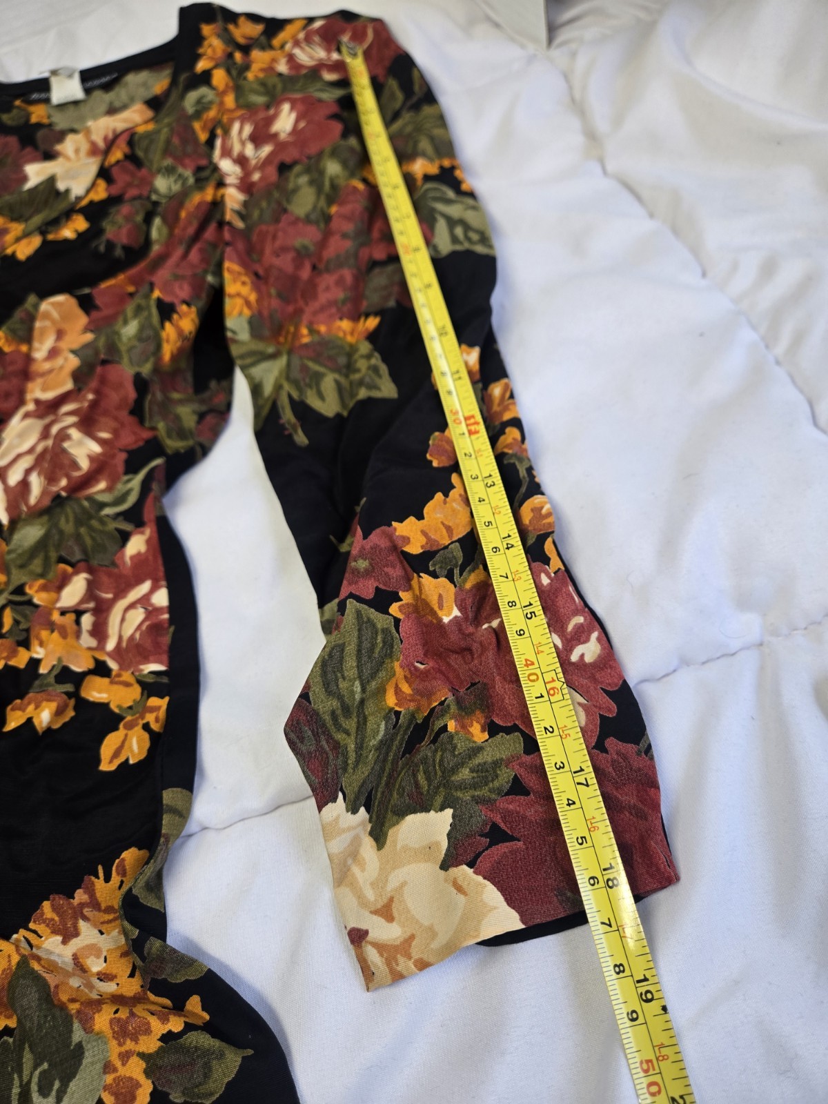 Vtg 80’s Boho Sz 4 Designer BARBARA BARBARA Floral Indie Buttons Dress Retro