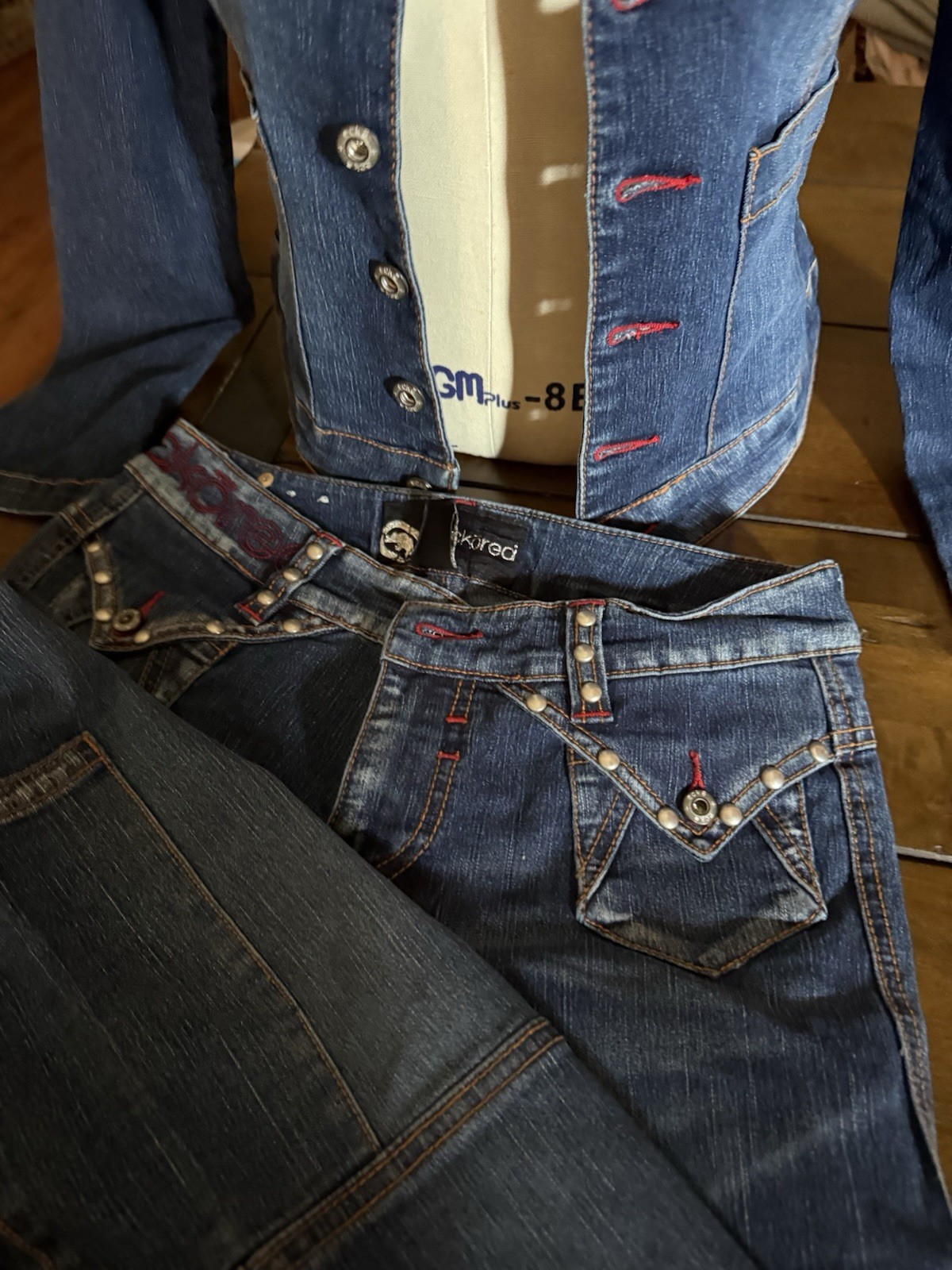 Vintage Ecko Red Brand Women’s Jean Pant Set