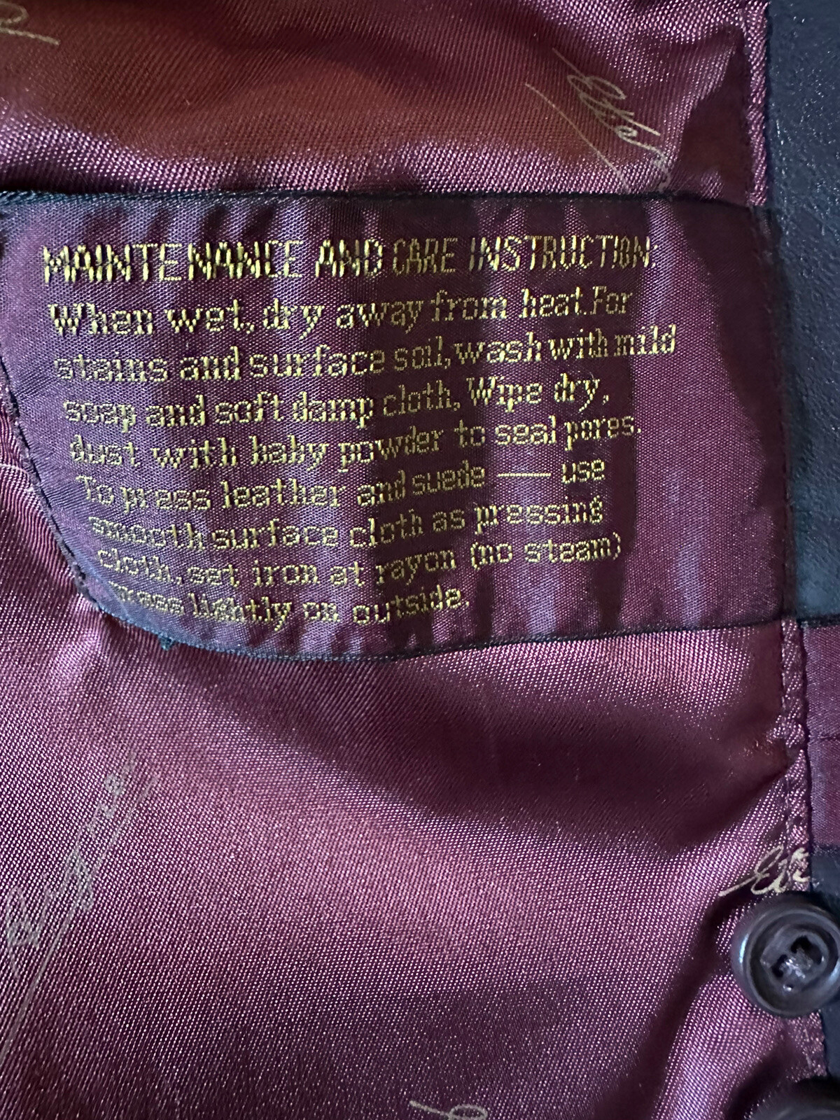 ✨Vintage Etienne Aigner Leather Coat Jacket Size 6, Burgundy Excellent Condition