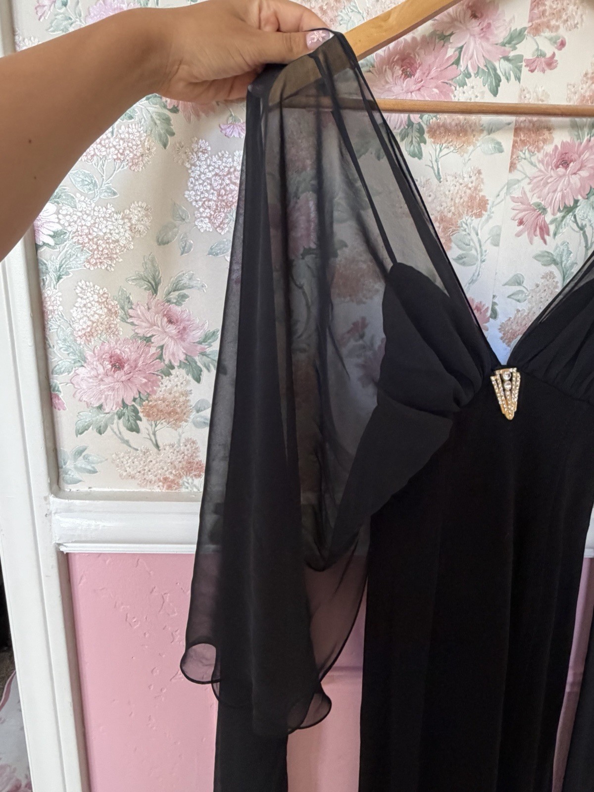 Vintage Elegant Black Dress