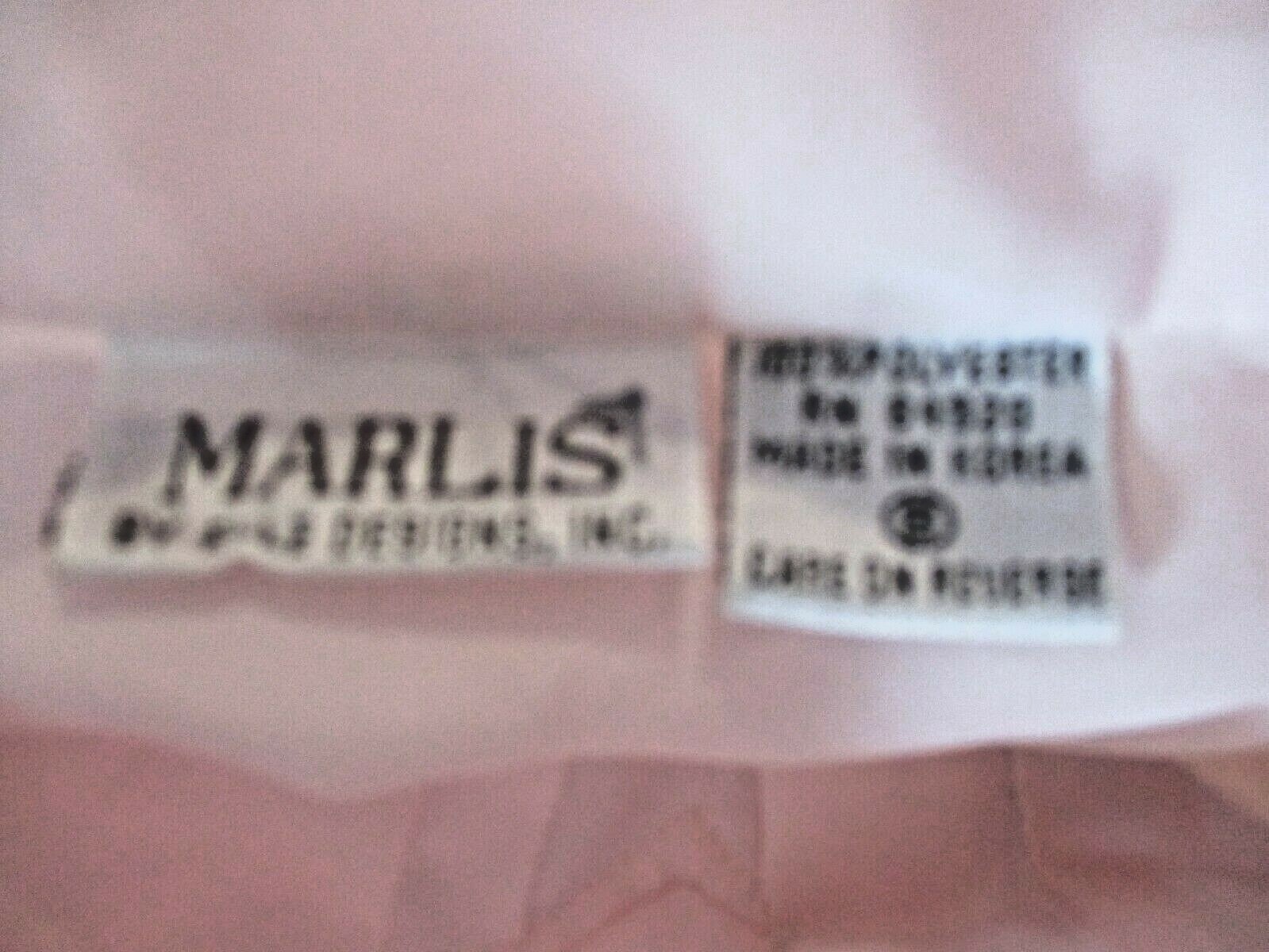 Vintage 80’s Marlis Blouse Size 8 Pleated Front Dressy Pink Top