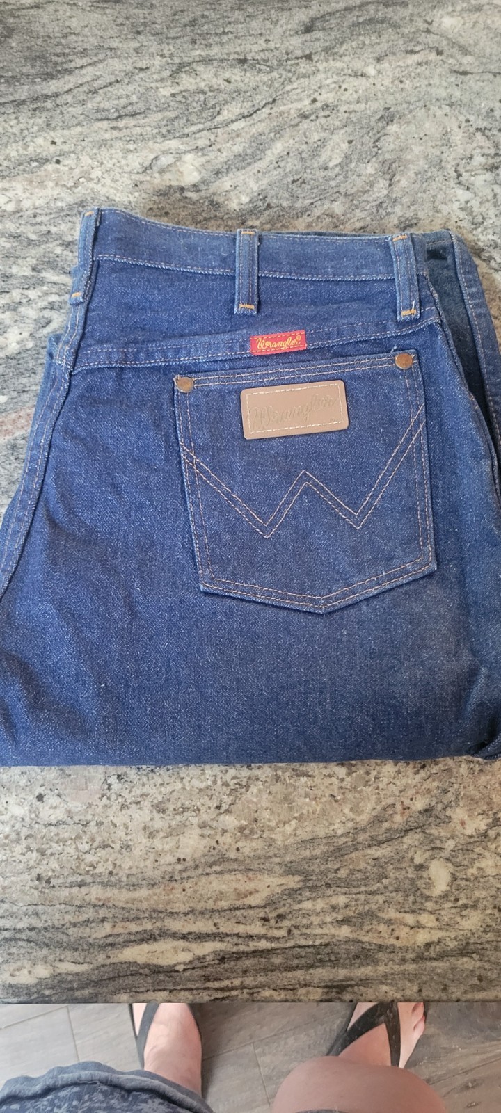 Vintage Wrangler Women Jeans 17/18 X 34 Junior Fit. 12MWZG Zip Cotton USA