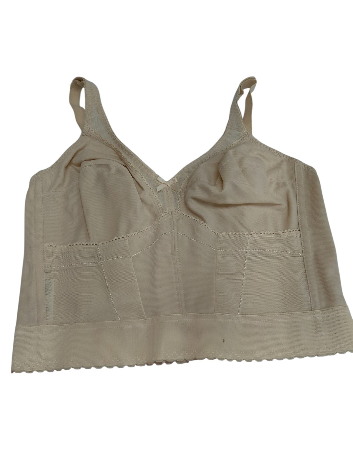 Vintage Crown-nette Longline Bra Size 40D