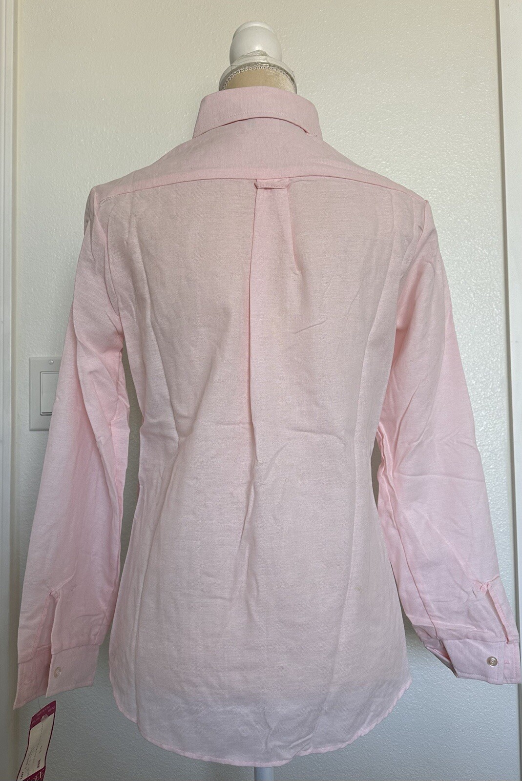 Vtg DEE CEE For Gals Pink Western LS Shirt Womens Horse Button Down Sz Small NWT