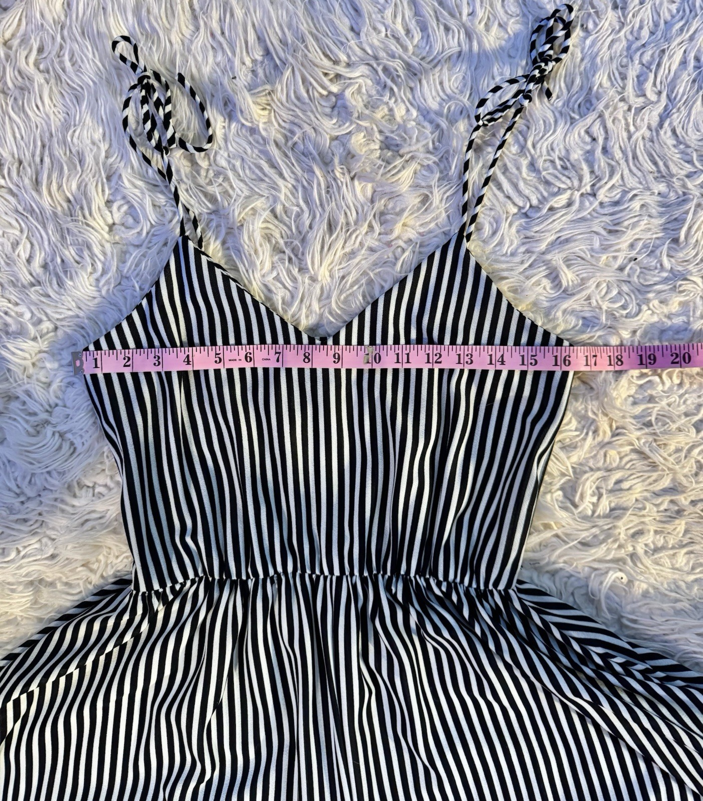 Vtg Diamond’s Run Wayne Harem Striped Jumpsuit Disco Studio 54 70s Dress S M