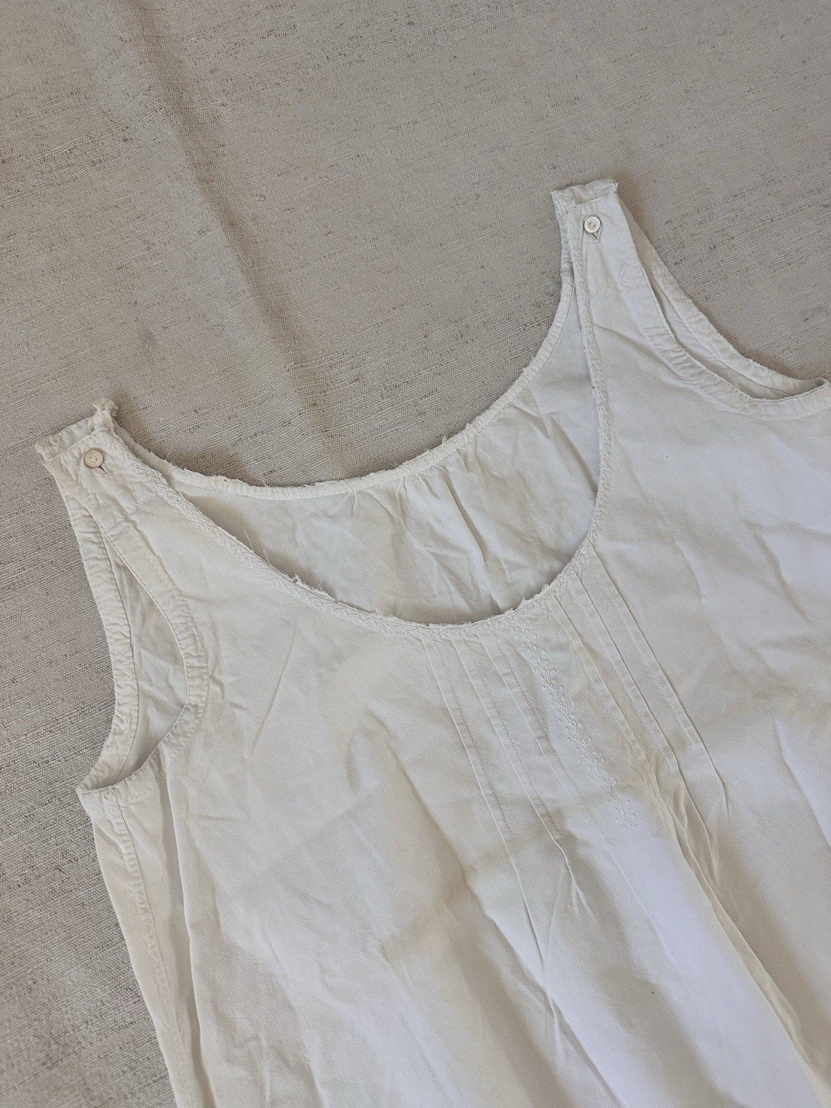 Lot 4 Antique French Silk Rayon Cotton Dress Blouse Resale Xs S M