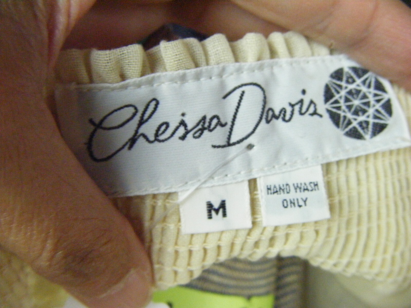 CHESSA DAVIS Vtg 70s Ivory/Pink Romantic Blouse Belt & Skirt-Bust 45/Waist 25-30