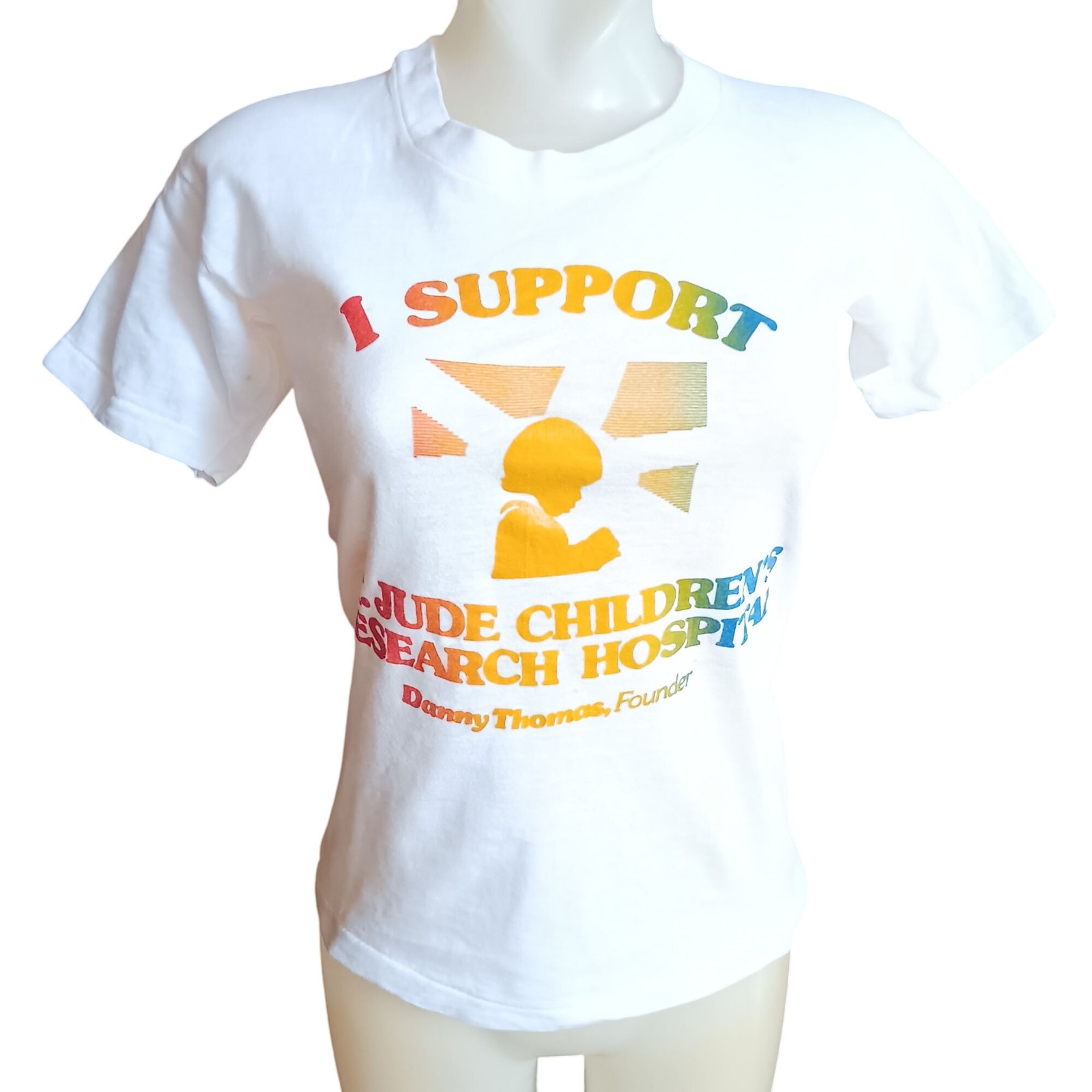 Small True Vintage T-Shirt Single Stitch St. Jude Childrens Hospital 1980s