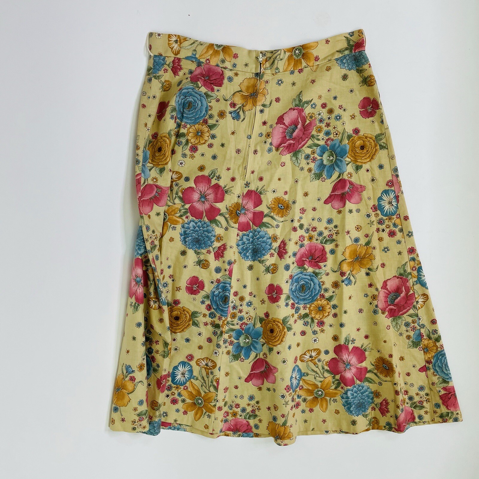 Vintage Century Of Boston Cottage Core Floral A-Line High Rise Skirt 29 Womens