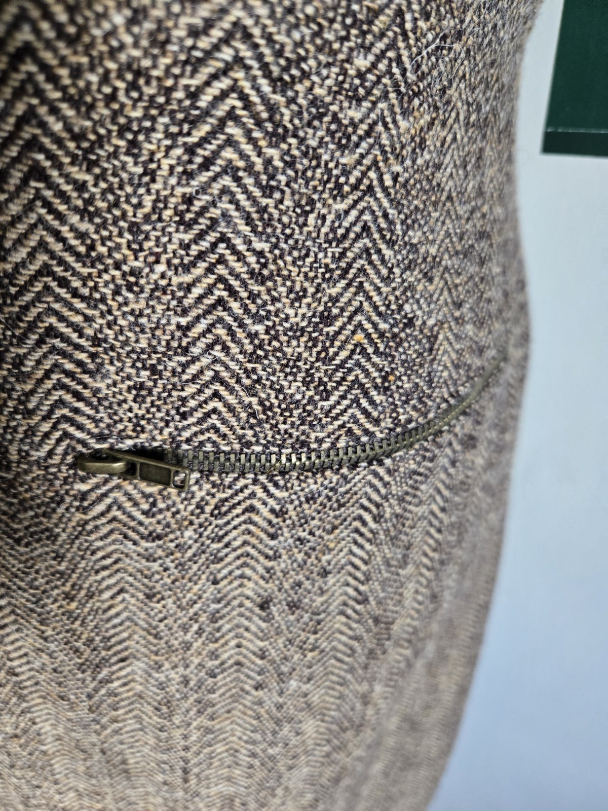 Harve Benard byBenard Holtzman/jumperDres/vintage/women/size12/wool/brown/pocket
