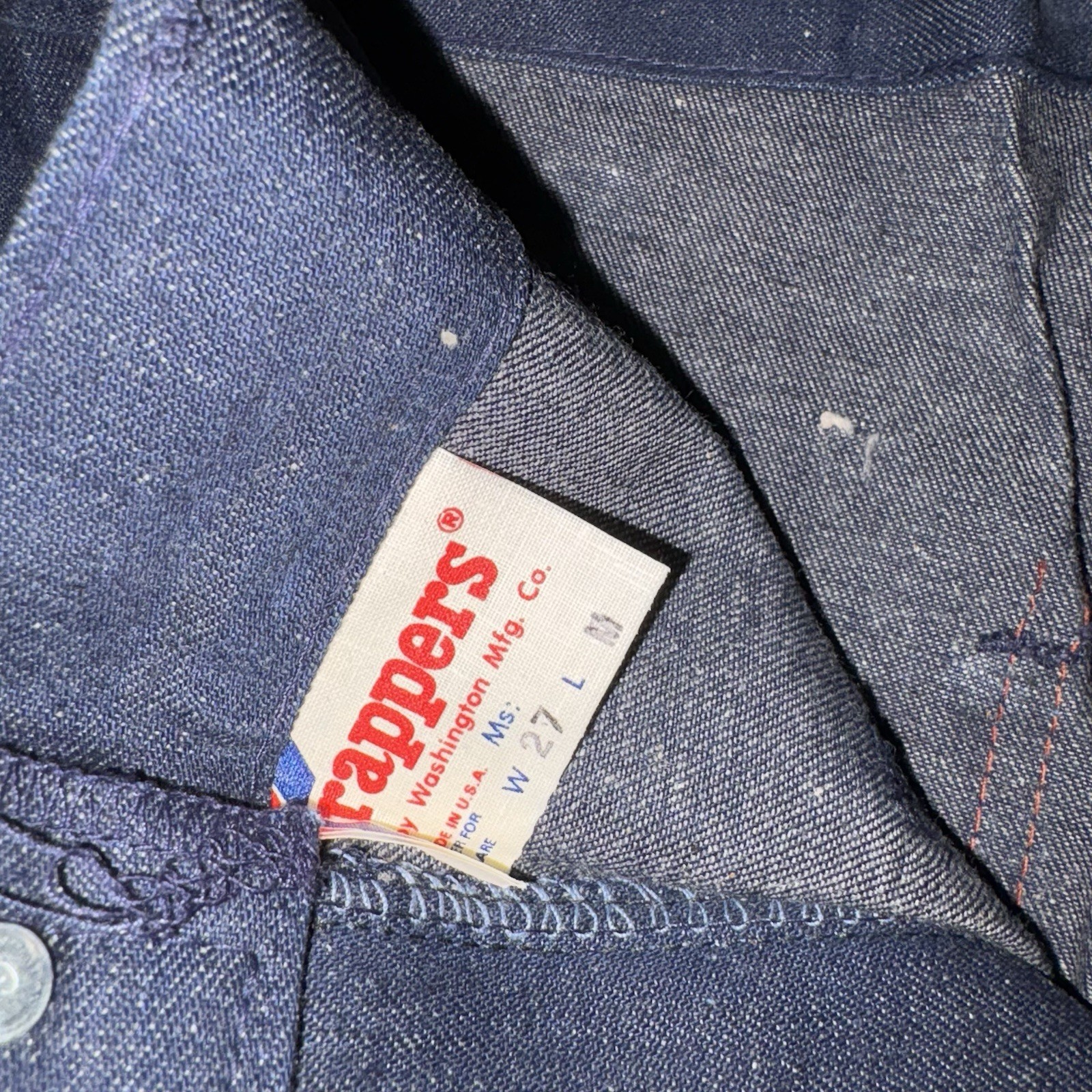 Vtg 70s Bell Bottom DEE CEE Rapper Flare Jeans Denim Dead Stock Size 27×32 NEW
