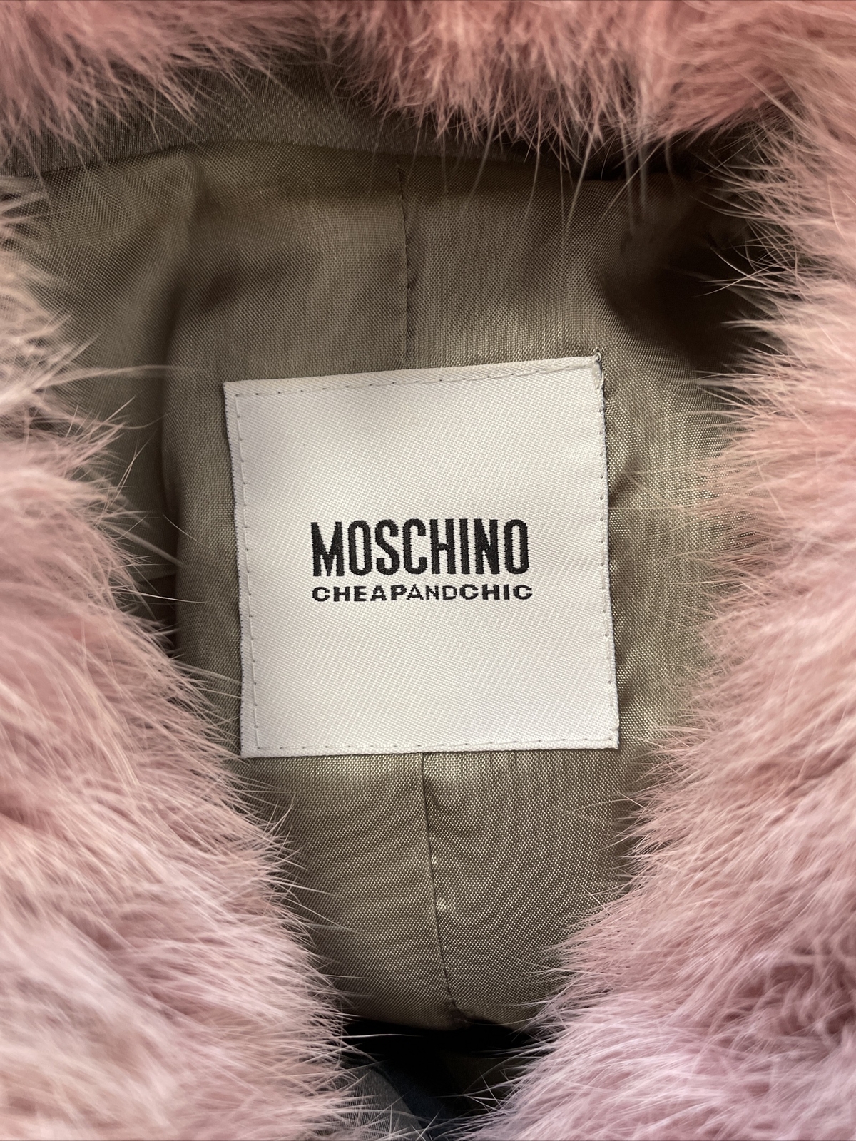 MOSCHINO CHEAP AND CHIC JACKET VINTAGE JACKET WOMEN WOMEN COAT JH486